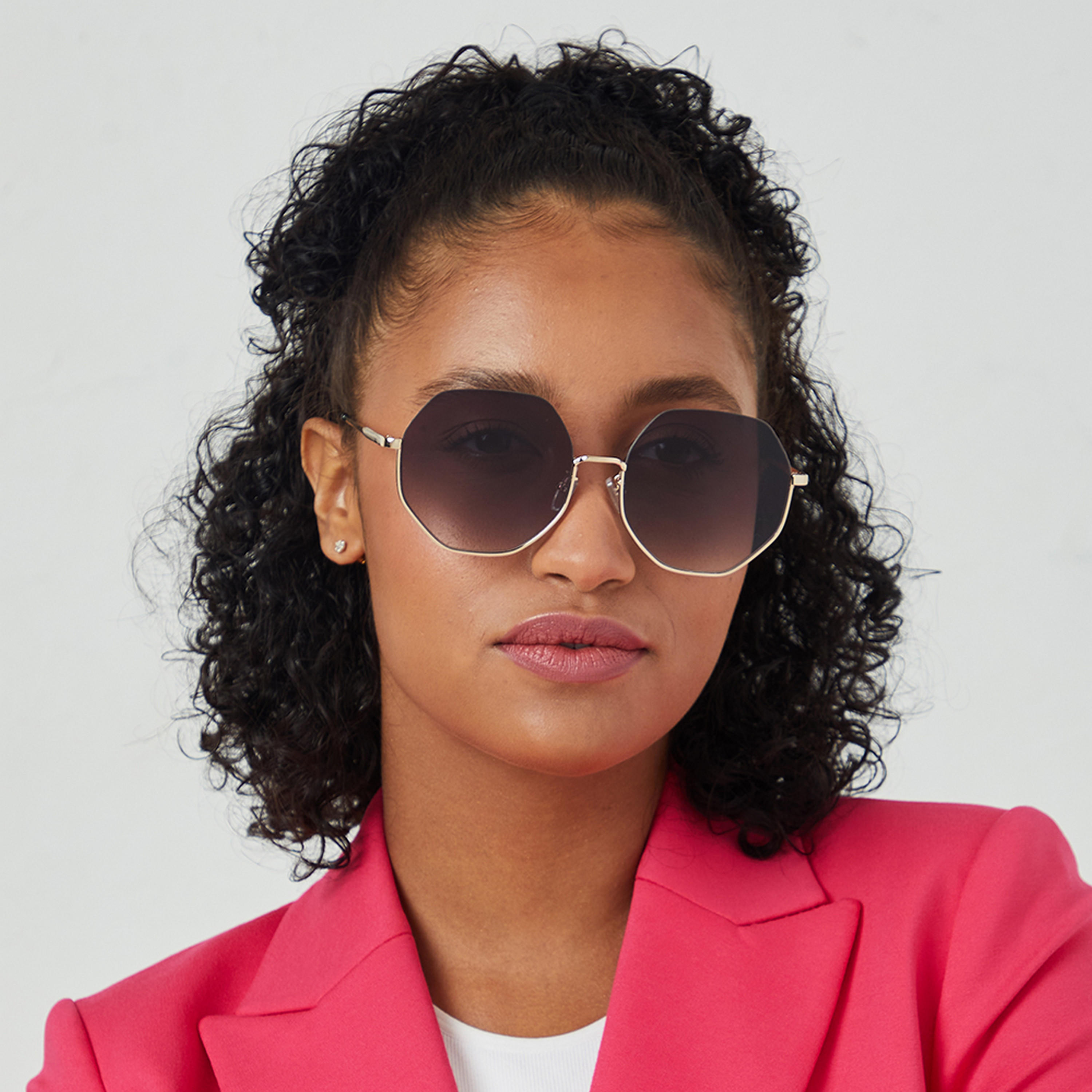 BlackOut HEXA  Black 58 mm Geometric Sunglasses -women-sunglasses-image-4