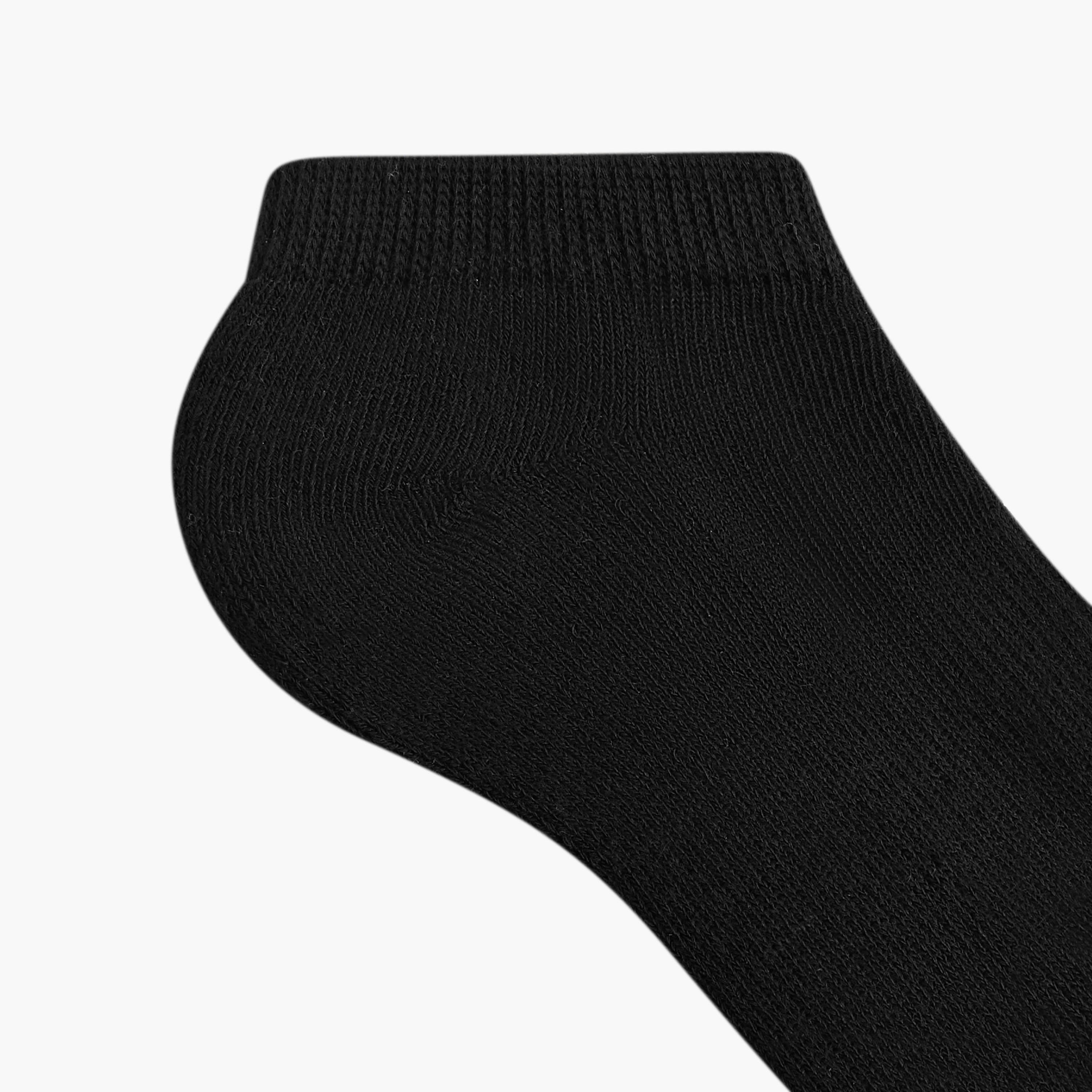 Skechers Solid Ankle Length Socks - Set of 3-girls-accessories-socks-image-3