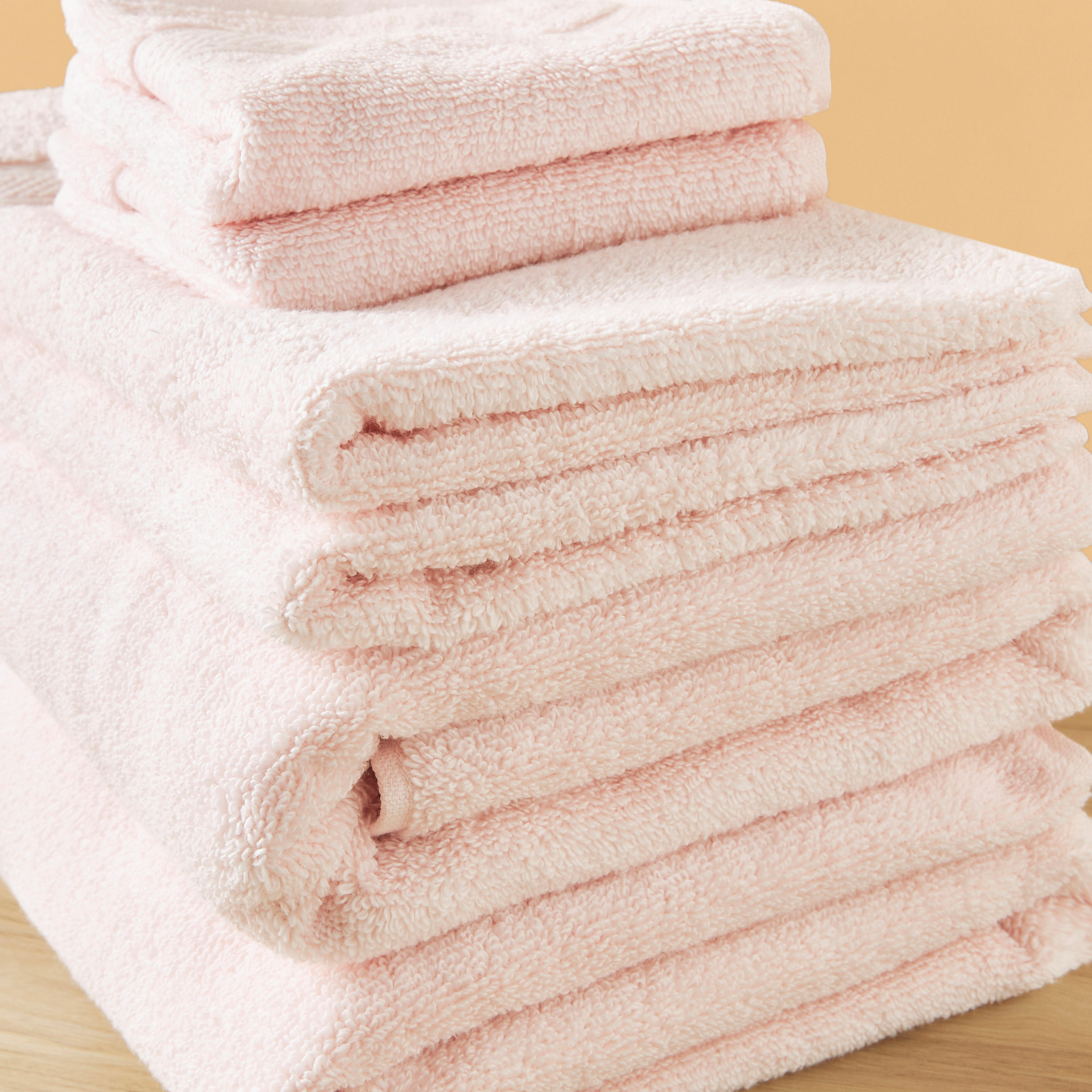 Textured 6-Piece Towel Set - 140x70 cms-household-bathandlaundry-bathlinen-towels-image-3