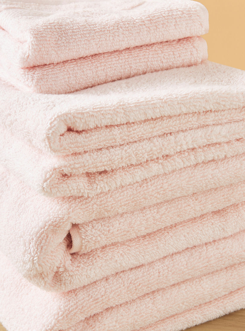 Textured 6-Piece Towel Set - 140x70 cms-household-bathandlaundry-bathlinen-towels-image-3