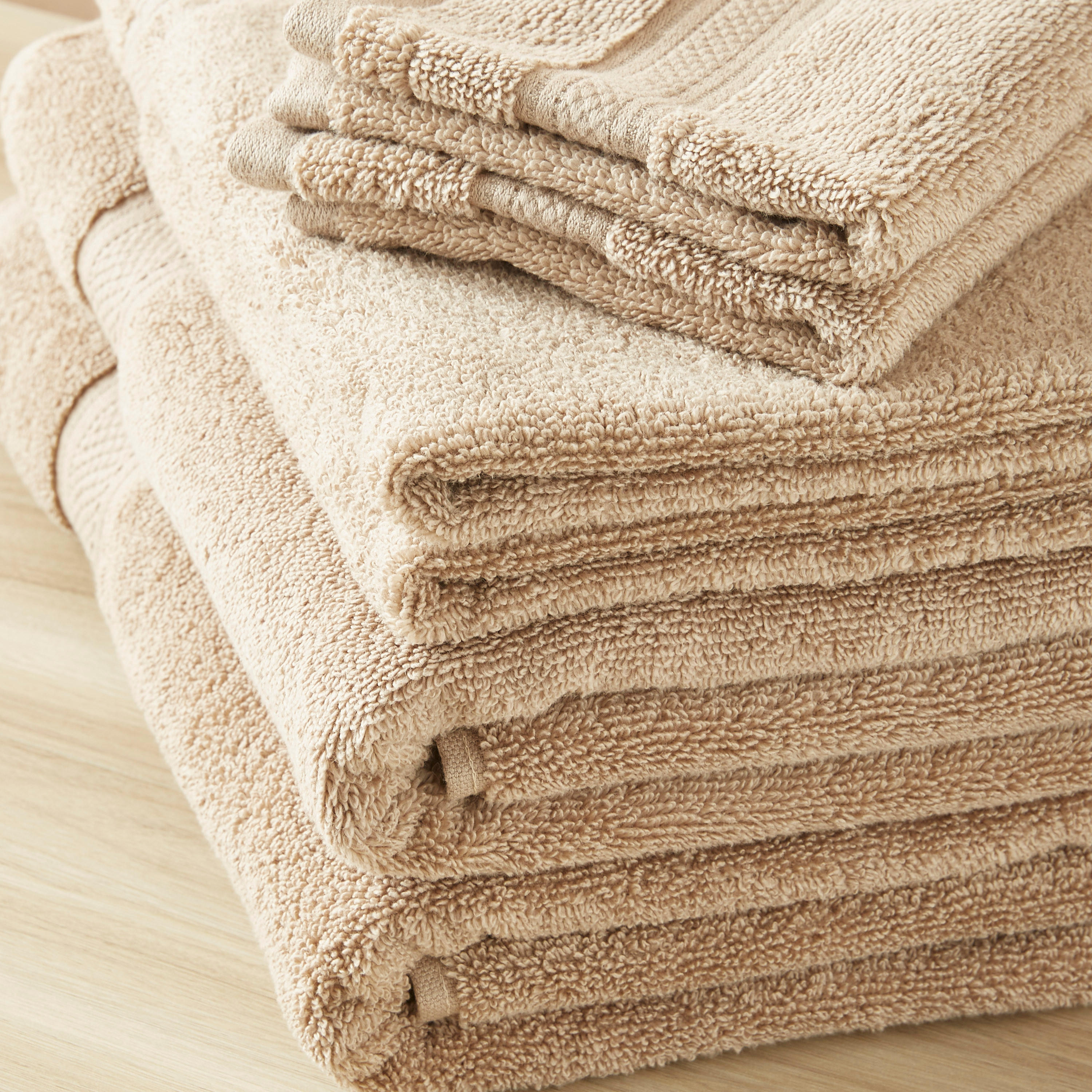 Textured 6-Piece Towel Set - 140x70 cms-household-bathandlaundry-bathlinen-towels-image-3