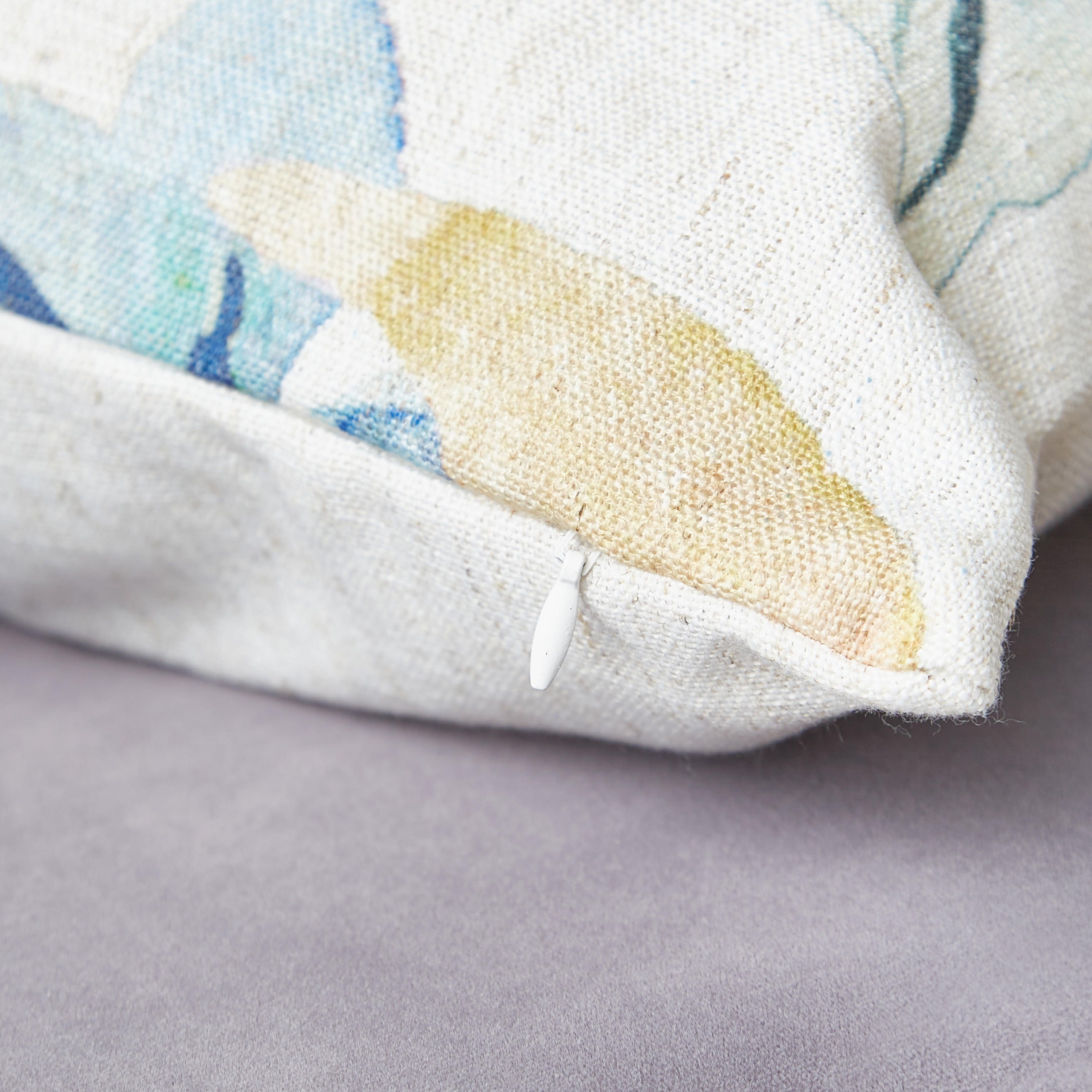Floral Print Filled Cushion - 45x45 cms-household-cushionsandthrows-cushioncovers-image-4