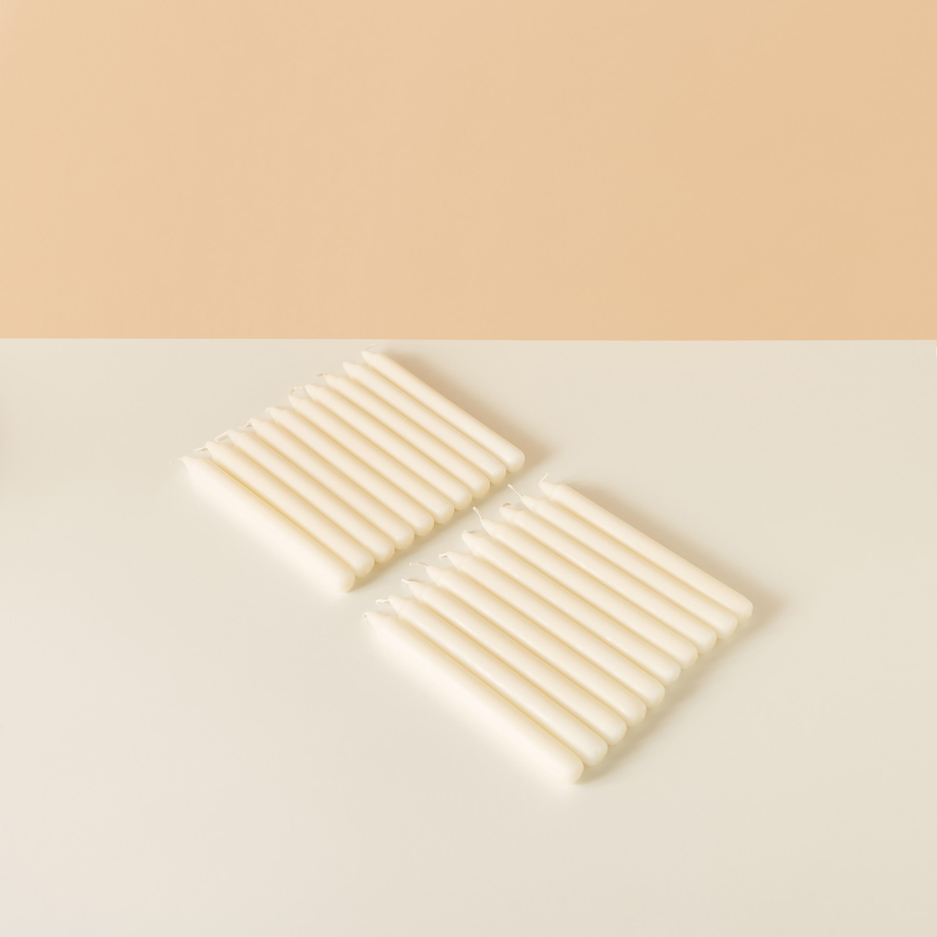 Essentials 20-Piece Unscented Taper Candle Set - 20 cm-household-homefragrance-candles-image-2