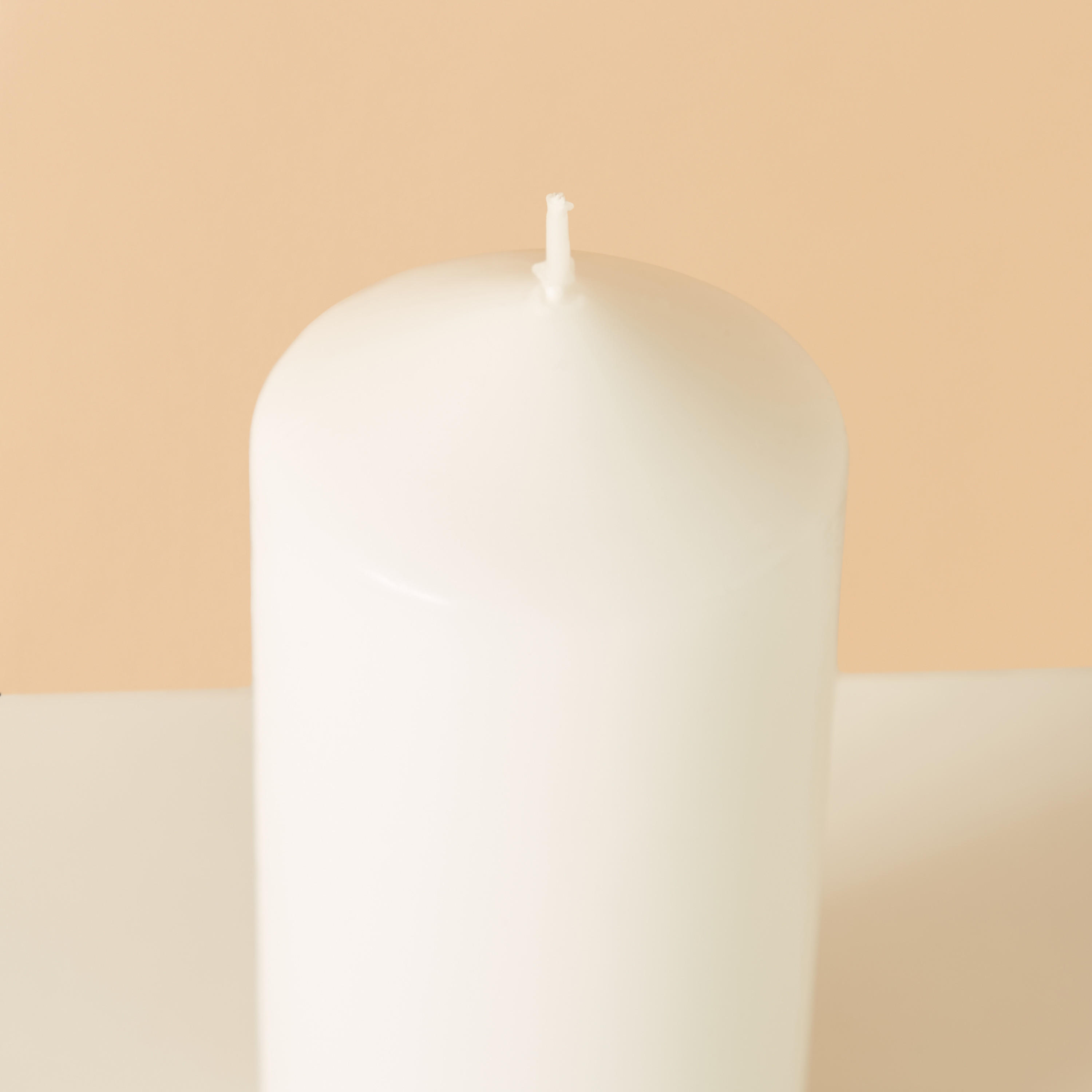 Essentials Unscented Pillar Candle - 15 cms-household-homefragrance-candles-image-4