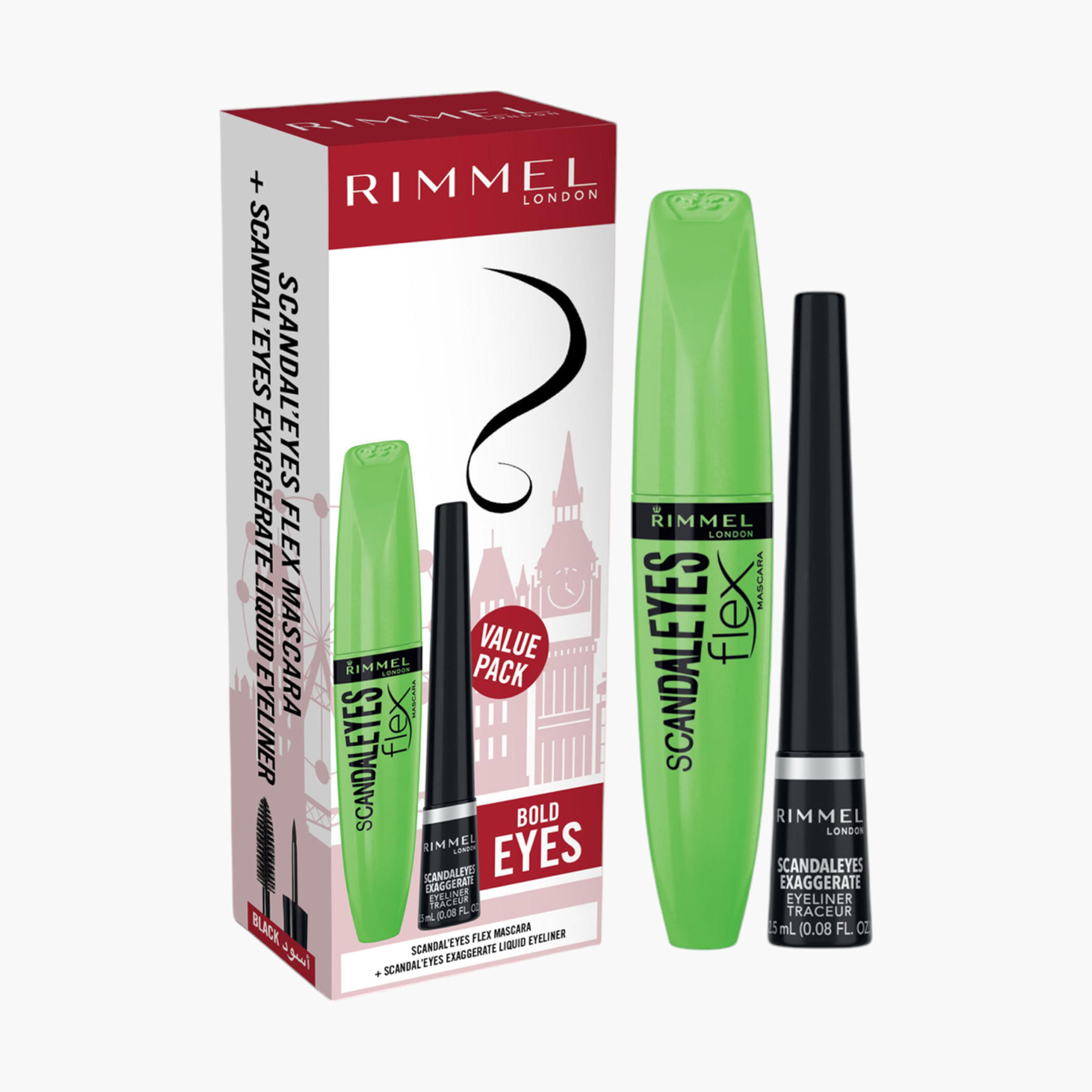 Rimmel Scandalyes Flex Mascara and Exaggerate Liquid Liner Set-beautyandpersonalcare-makeup-giftsets-image-1