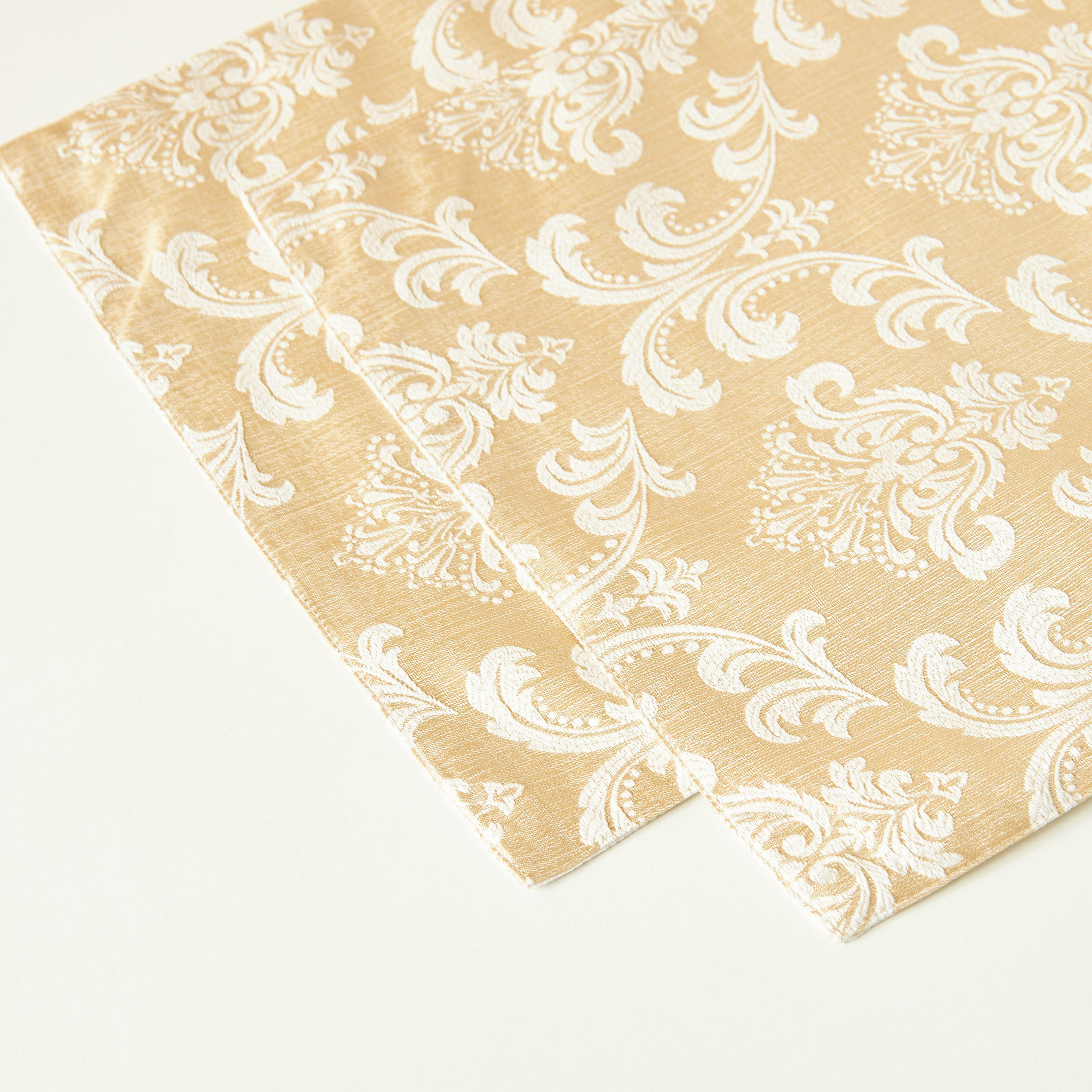 Jacquard Embroidered 2-Piece Placemat Set - 30x45 cms-household-dining-tablelinen-placemats-image-3