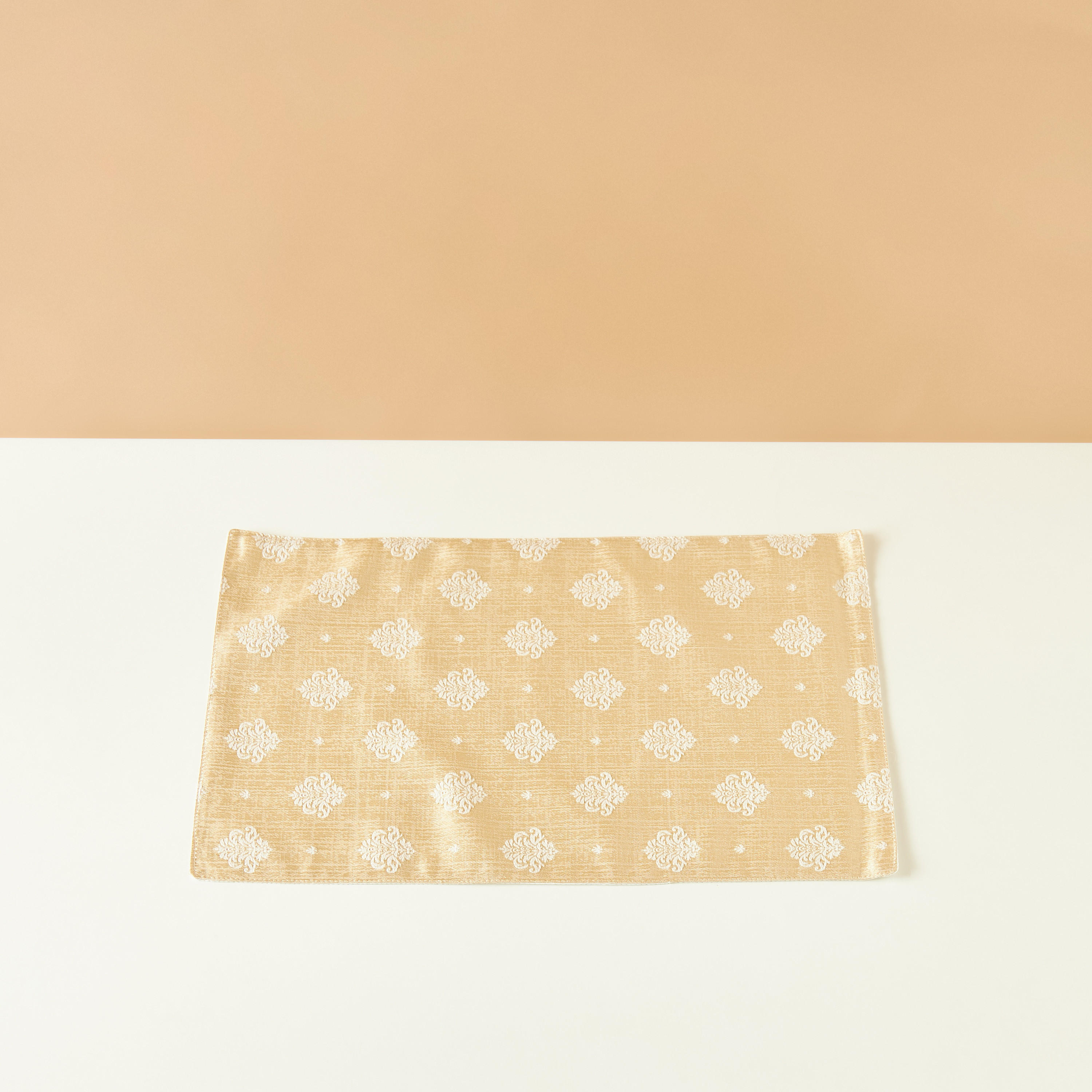 Jacquard Embroidered 2-Piece Placemat Set - 30x45 cms-household-dining-tablelinen-placemats-image-2