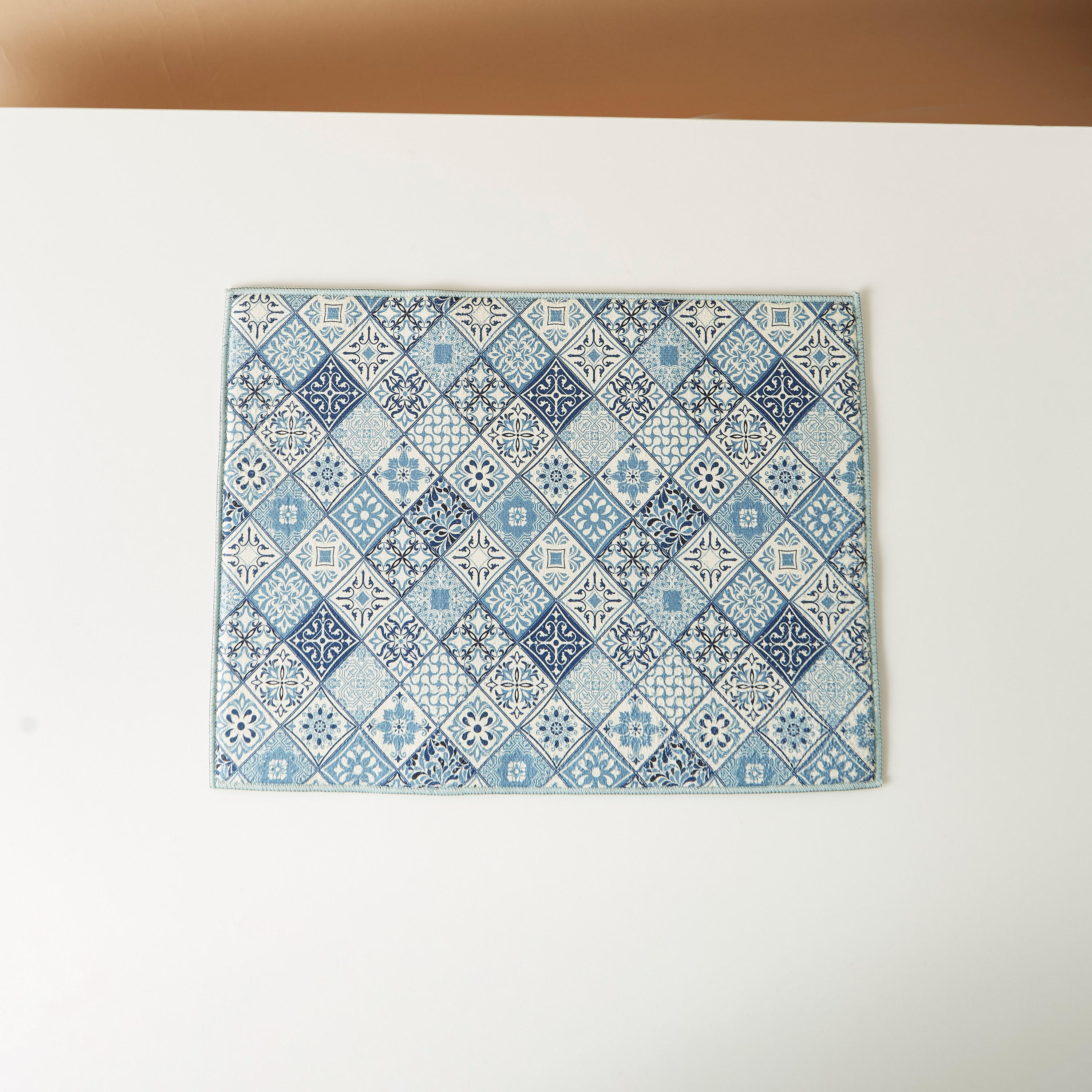 Printed Dish Drying Mat - 38x51 cms-household-dining-tablelinen-placemats-image-2