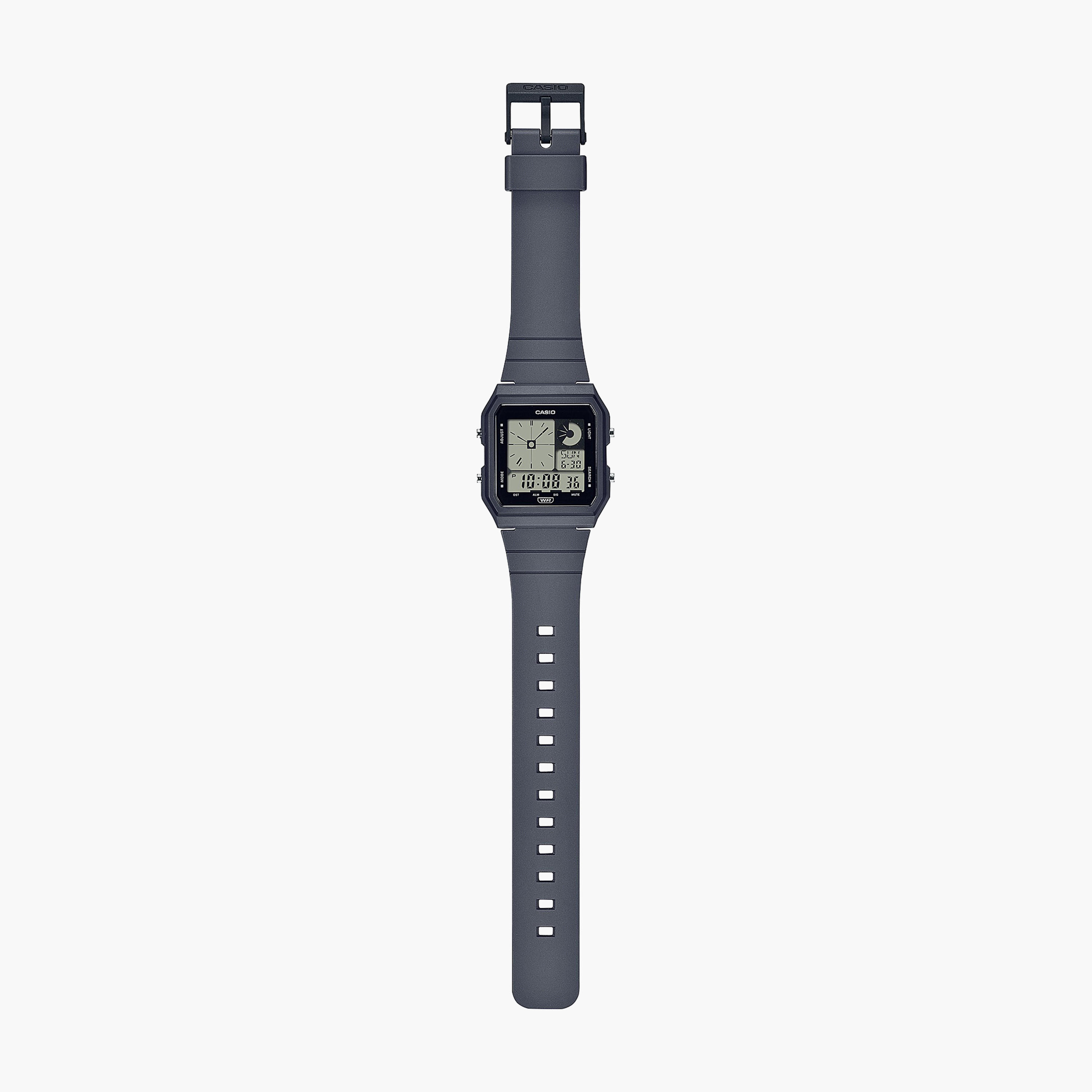 Casio Women's Grey Digital Silicone Strap Watch | LF-20W-8A2DF-women-watchesandjewellery-watches-image-2