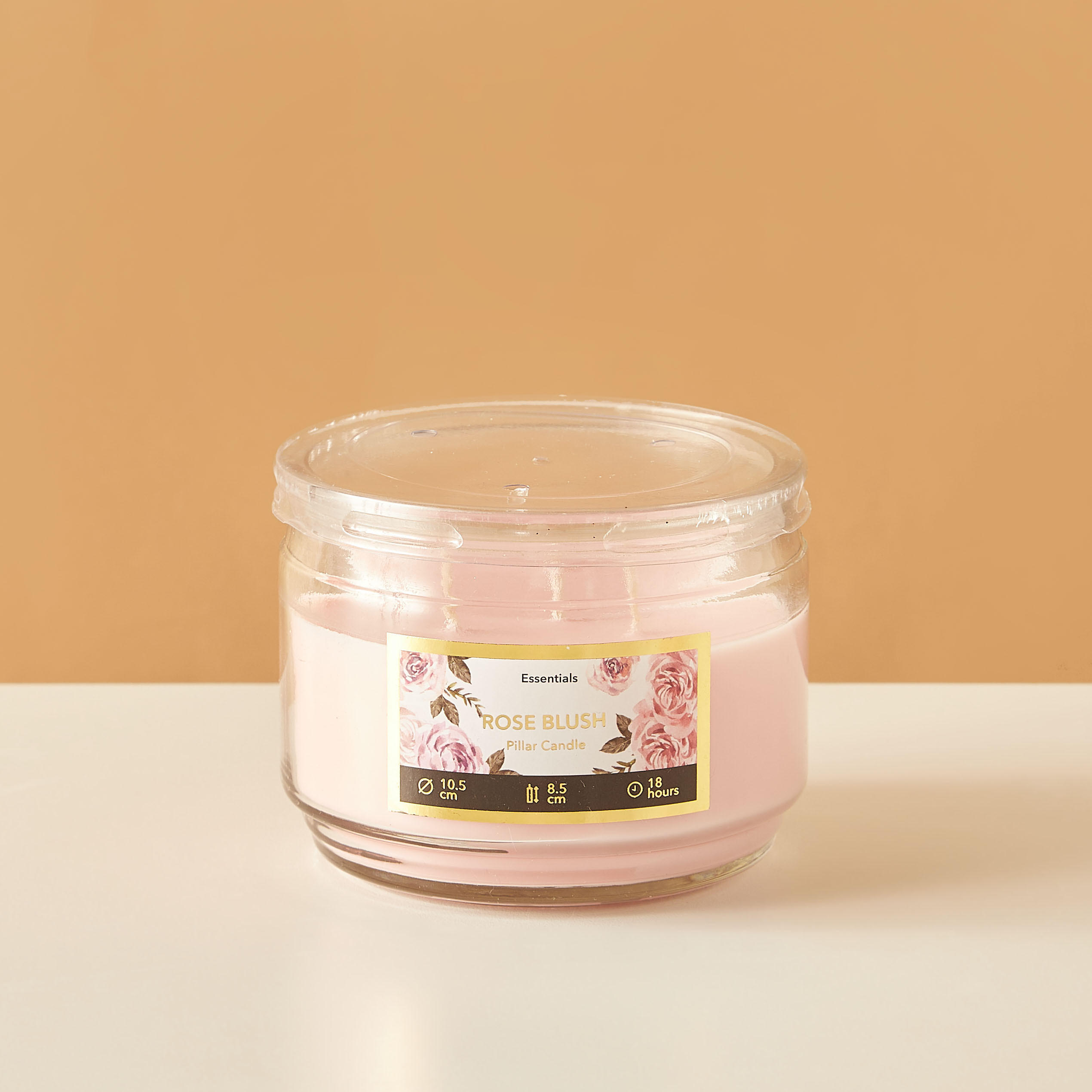 Essentials 3-Wick Vanilla Fleur Scented Glass Jar Candle - 18 H-household-homefragrance-candles-image-2