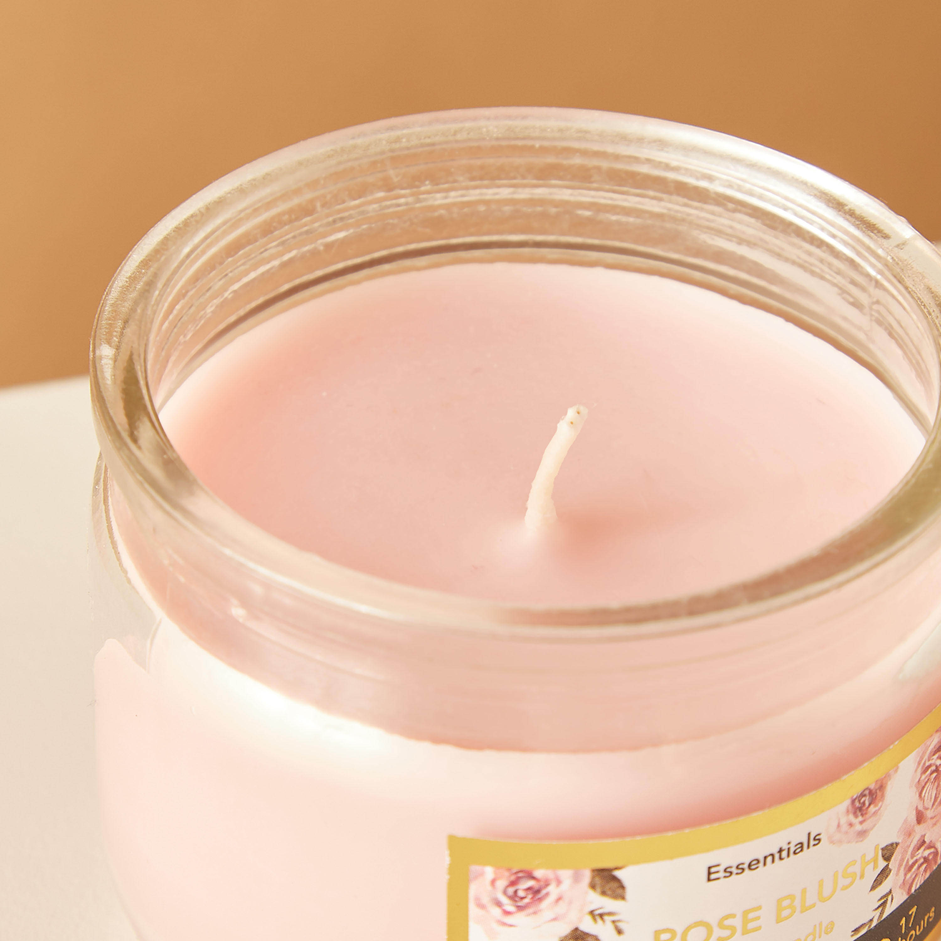 جرة شموع زجاجية برائحة الفانيليا فلور من إسينشيالز - 17 ساعة-household-homefragrance-candles-image-4