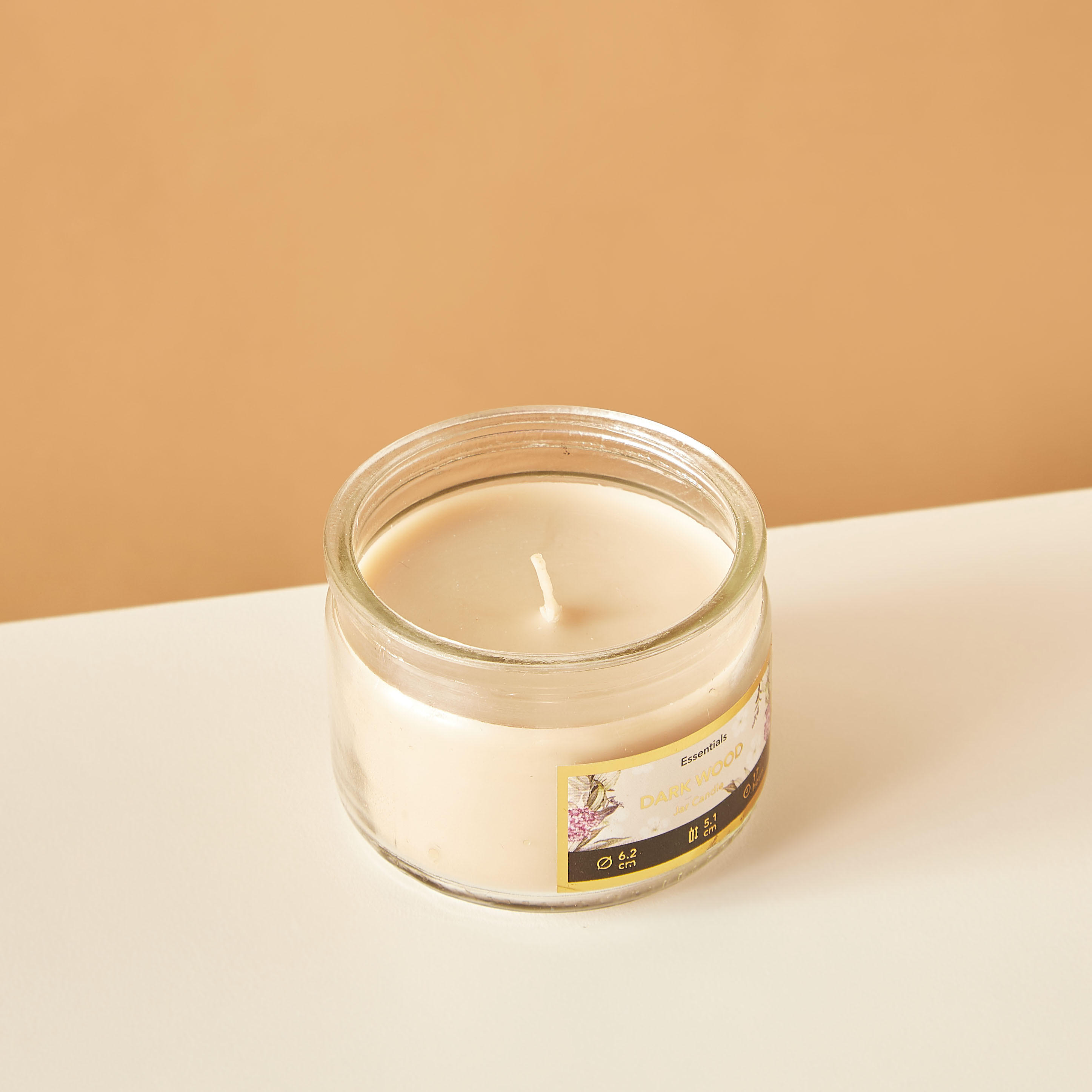 Essentials Vanilla Fleur Scented Glass Jar Candle - 17 H-household-homefragrance-candles-image-3