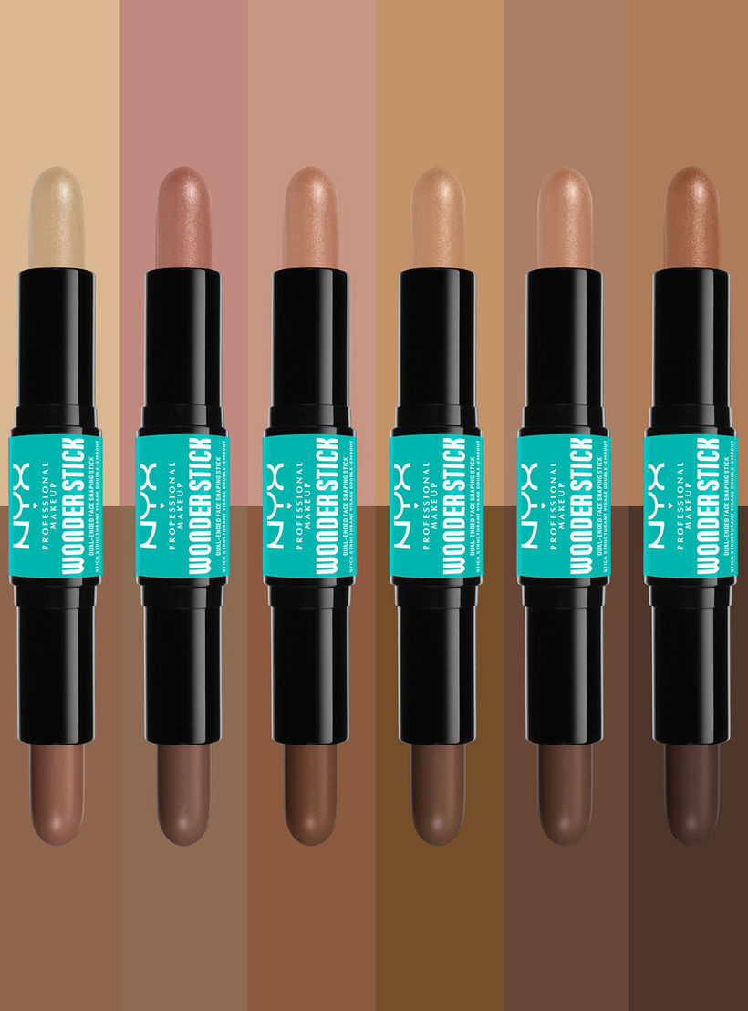 كونتور وهايلايتر ووندر ستيك بروفيشنال ميك أب من إن واي إكس-beautyandpersonalcare-makeup-face-highlighters-image-2