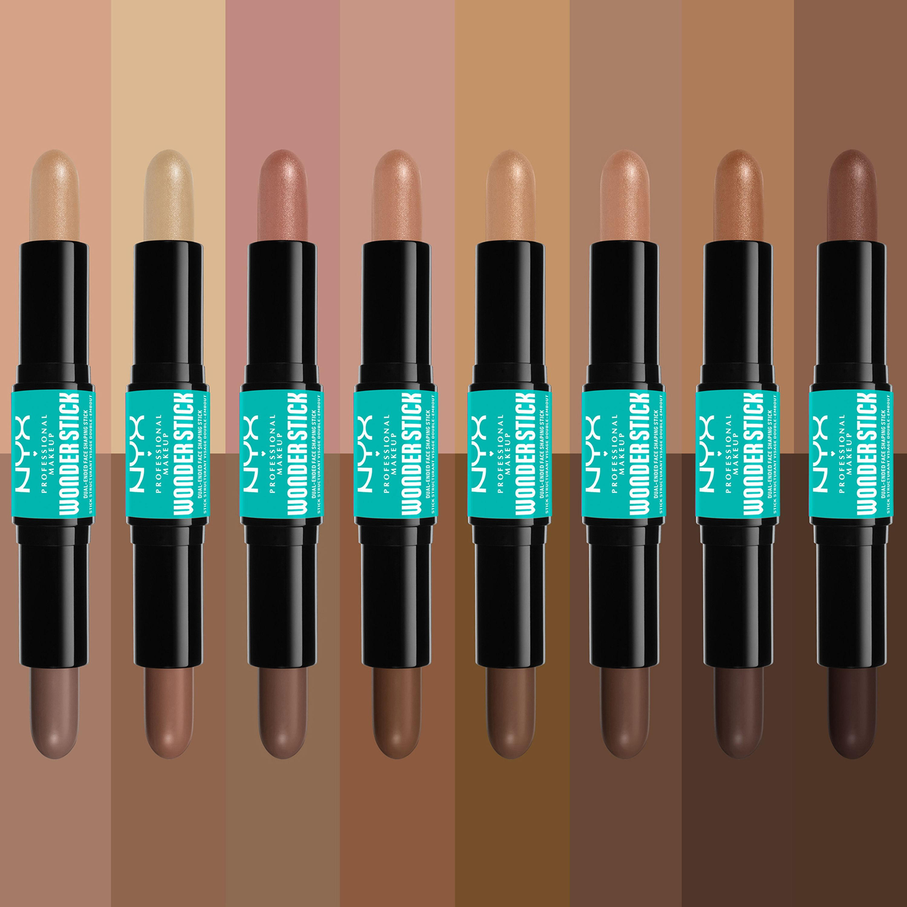 كونتور وهايلايتر ووندر ستيك بروفيشنال ميك أب من إن واي إكس-beautyandpersonalcare-makeup-face-highlighters-image-2