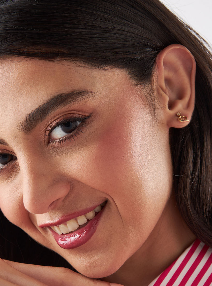 حلقان مزيّنة باللؤلؤ بمشبك إغلاق خلفي - طقم 3 أزواج-women-watchesandjewellery-jewellery-earrings-image-5