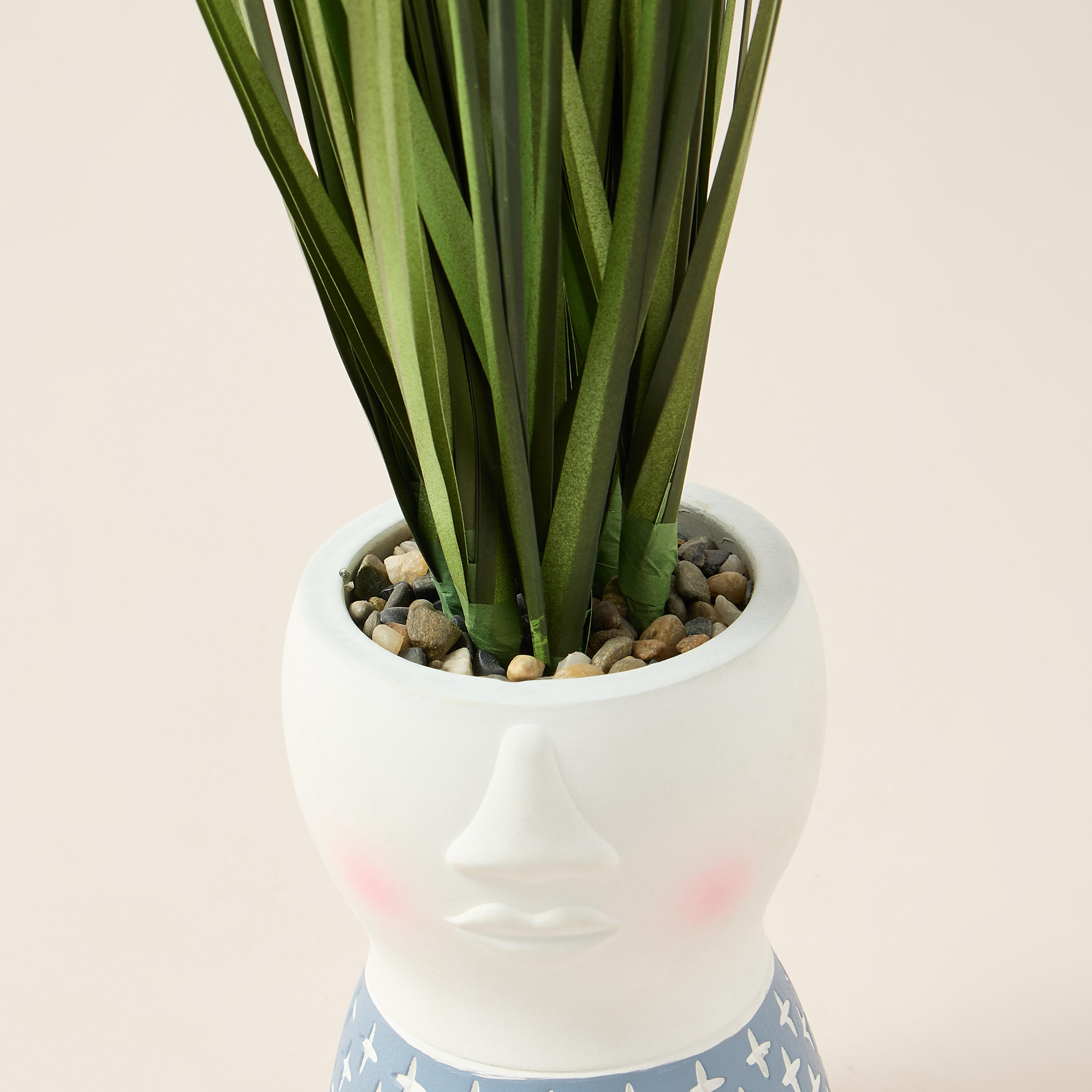 Findz Textured Pot with Succulent - 43 cms-household-decor-decorativeobjectsandsculptures-image-3