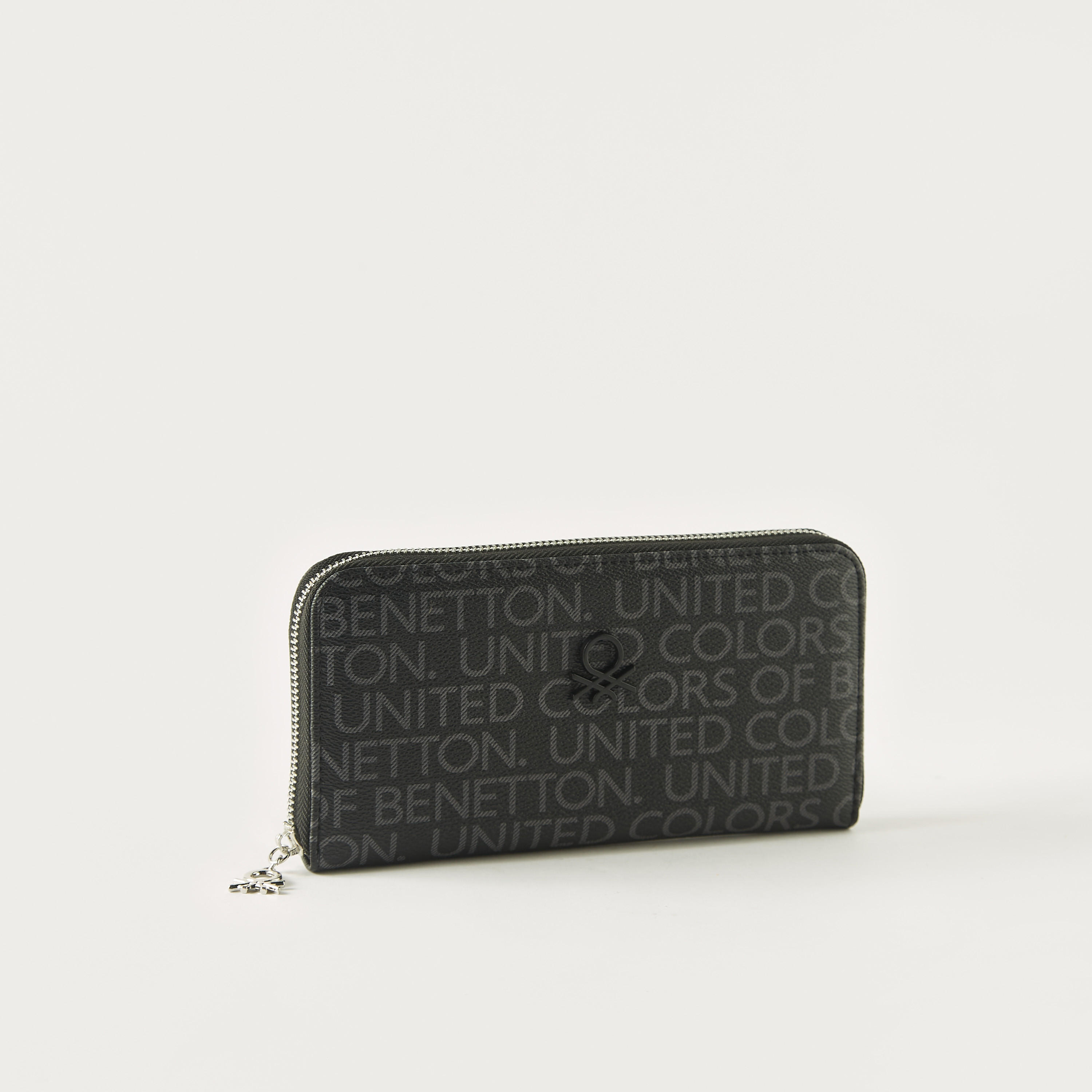 United Colors of Benetton Logo Print Zip Around Wallet-women-bagsandwallets-wallets-image-2