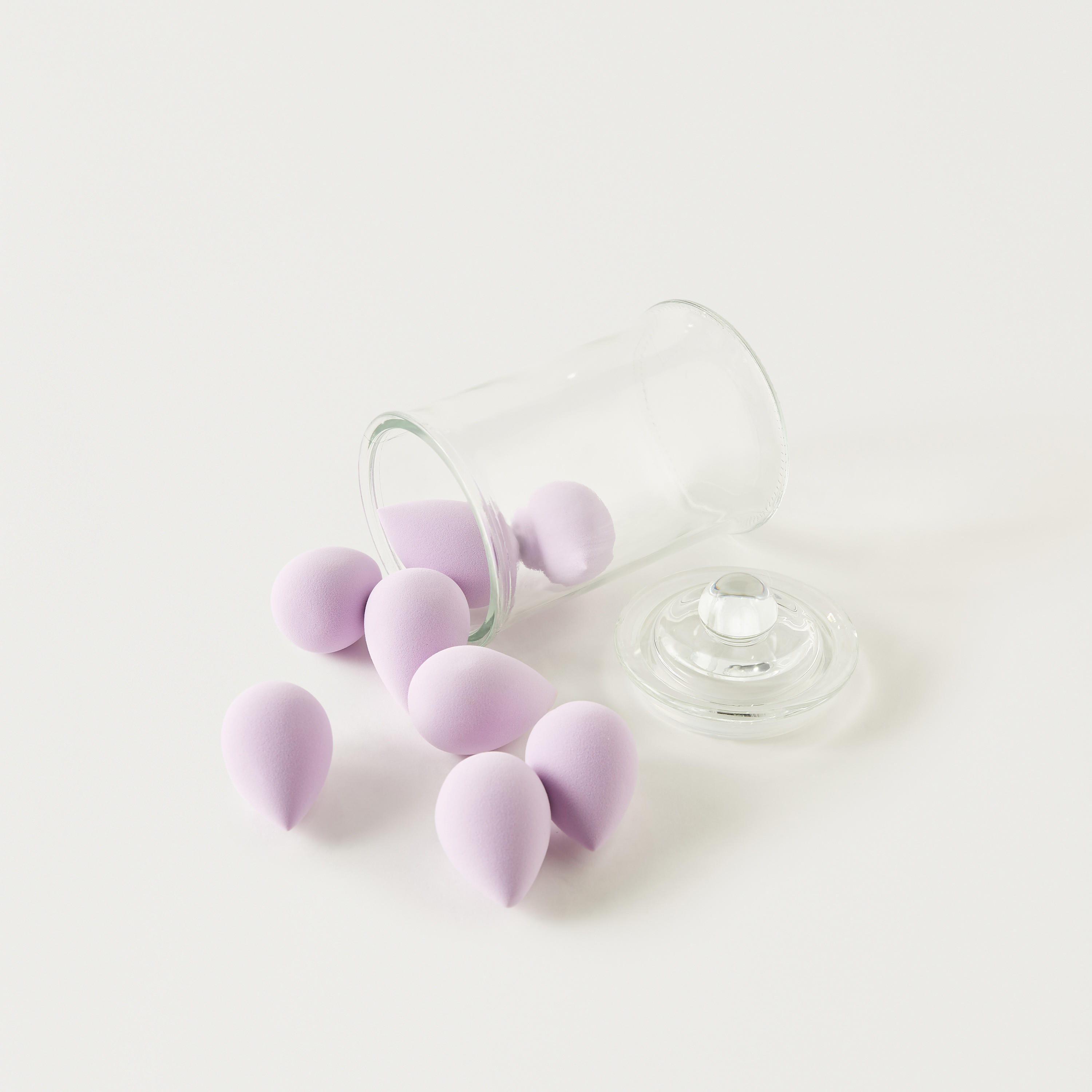 Findz 8-Piece Makeup Blender Sponge Set in Glass Jar-beautyandpersonalcare-makeup-brushesandaccessories-sponges-image-3