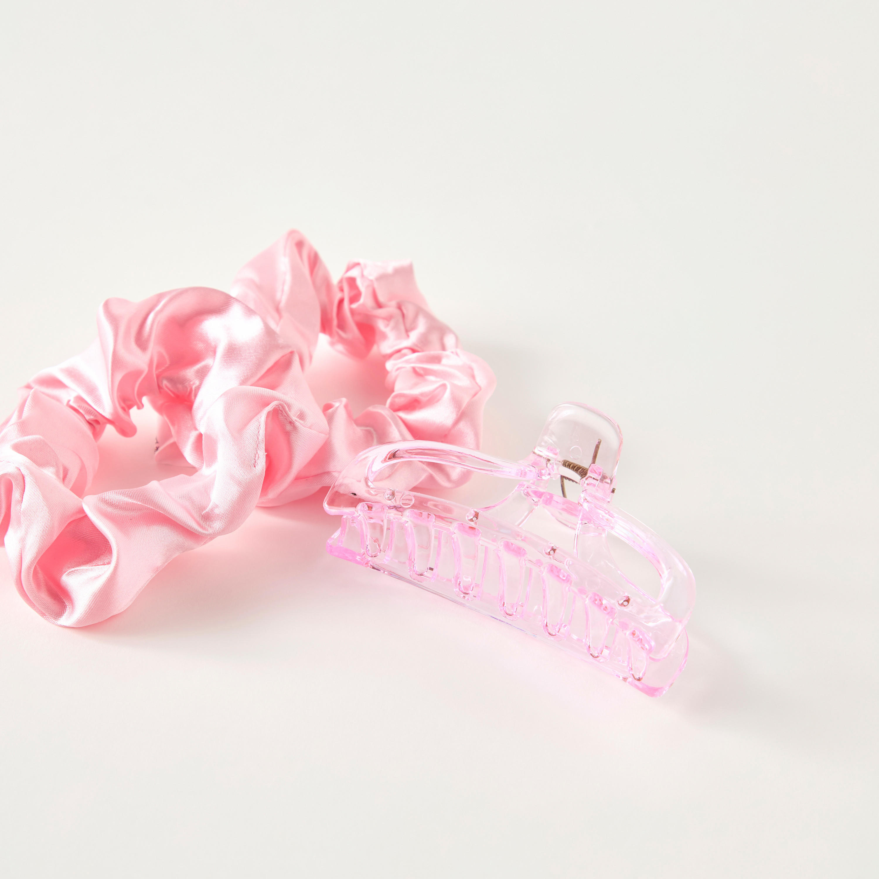 Findz 4-Piece Heatless Hair Curling Rod with Scrunchie and Hair Clamp Set-women-hairaccessories-sets-image-3
