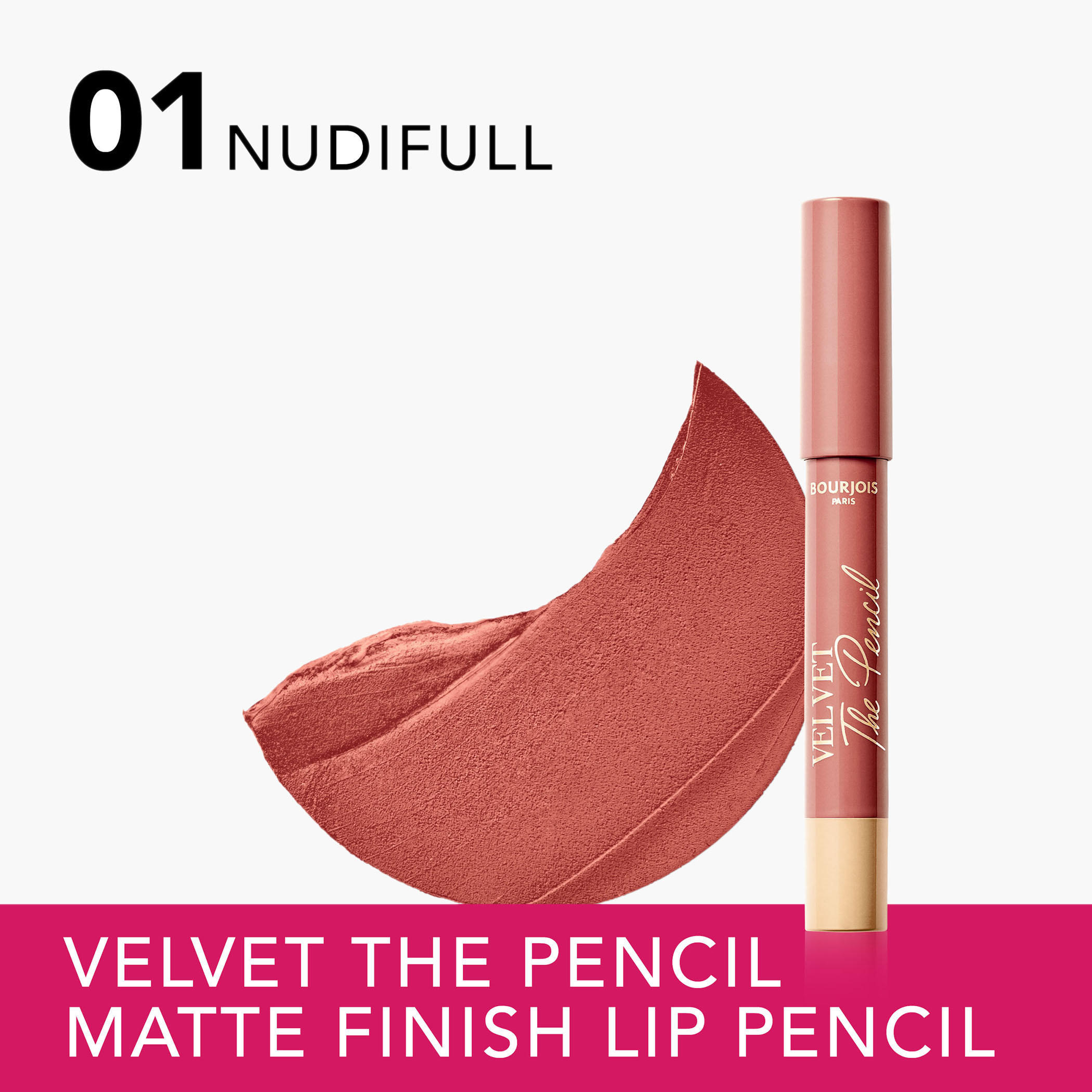 Bourjois Velvet the Pencil Lipstick - 3 gms-beautyandpersonalcare-makeup-lips-lipsticks-image-2