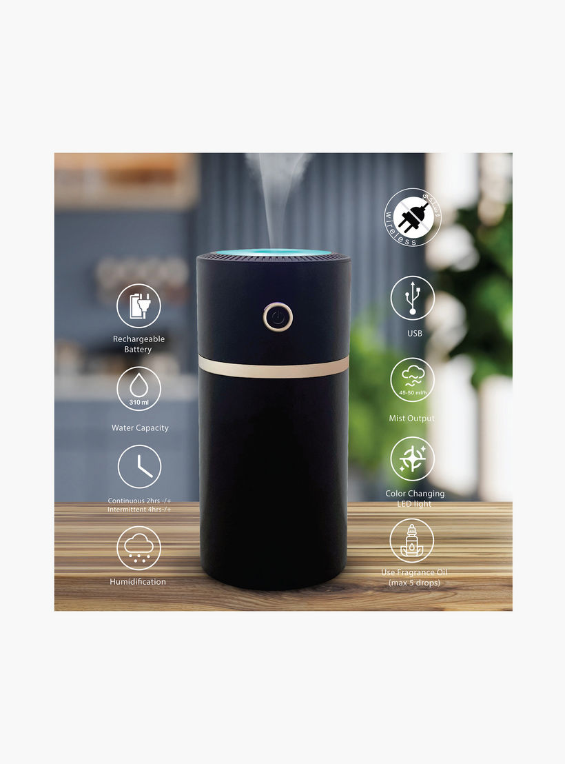 Aurora USB powered Color Changing LED Portable Humidifier - 310 ml-household-homefragrance-airrevitalisersandhumidifiers-image-9