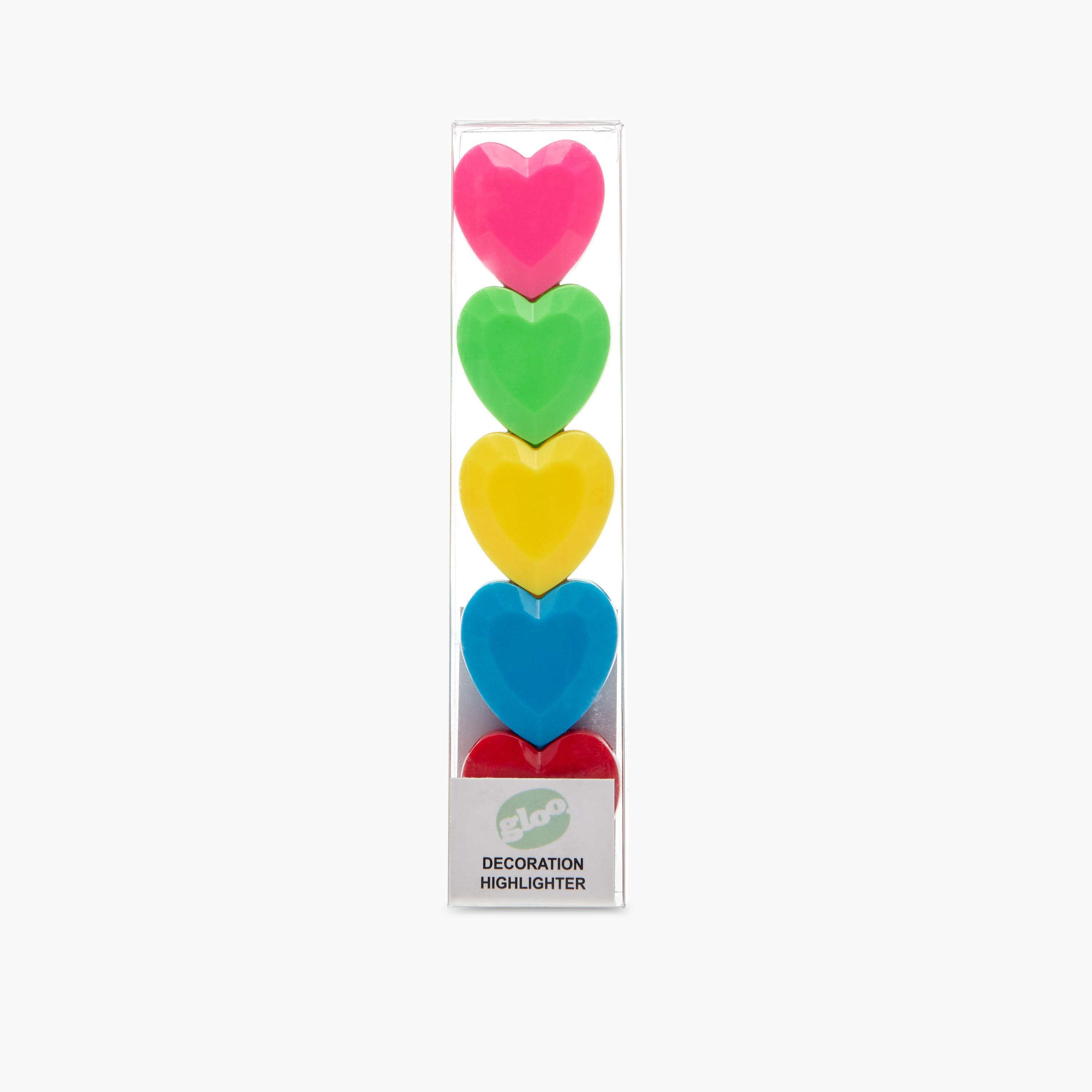 GLOO Heart Shape Highlighter-school-stationery-pensandpencils-image-2
