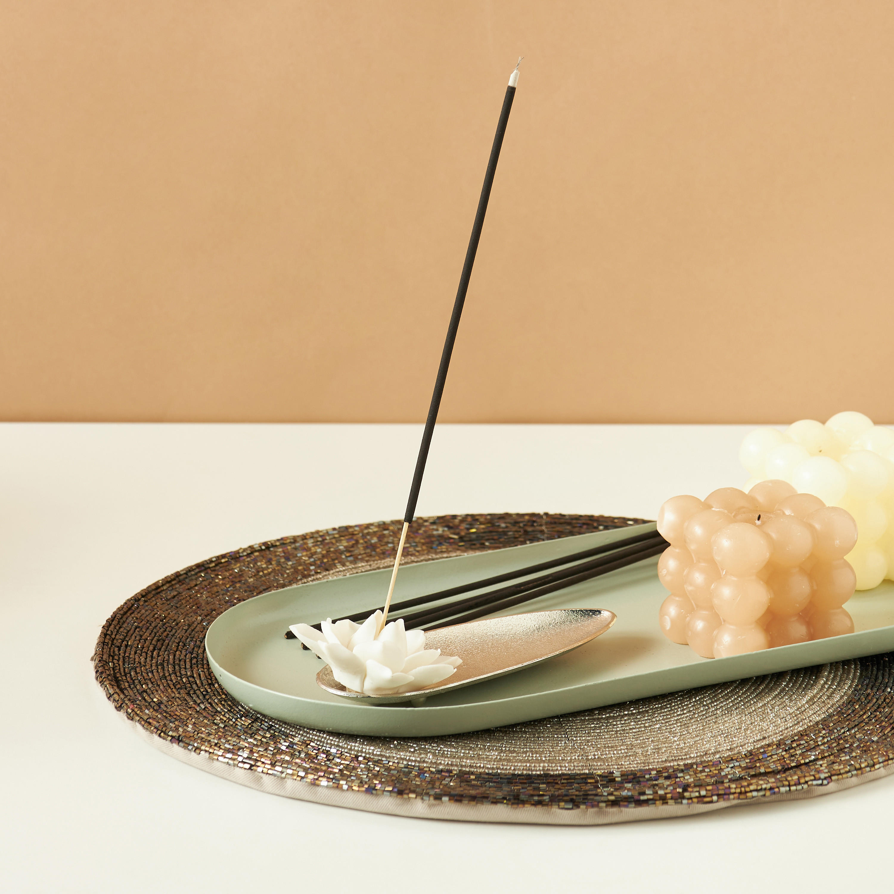 Decorative Flower Incense Holder-household-decor-candleholdersandlanterns-image-1