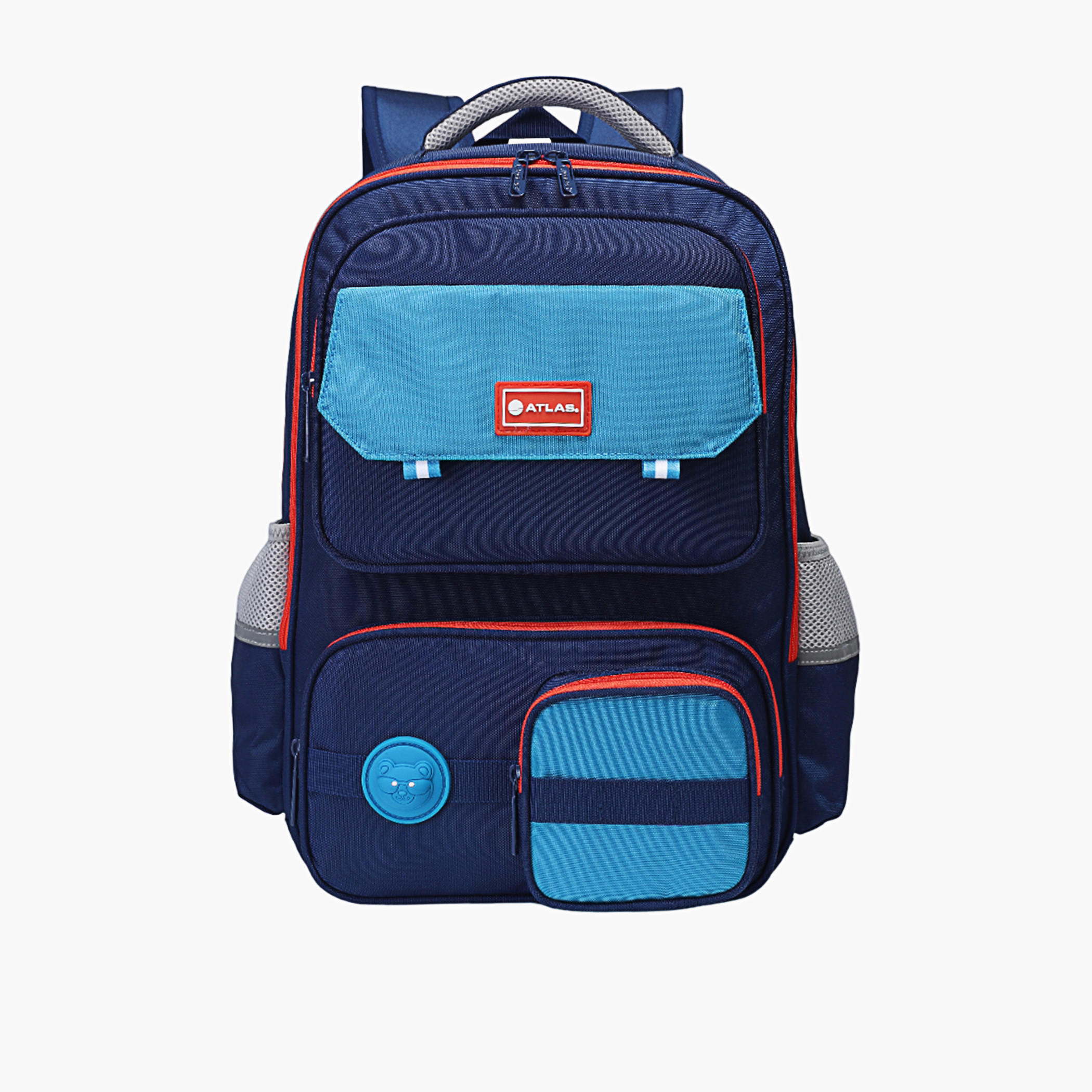 شنطة ظهر بقوالب ملونة من أطلس - 18 بوصة-school-bagsandbackpacks-backpacks-image-1