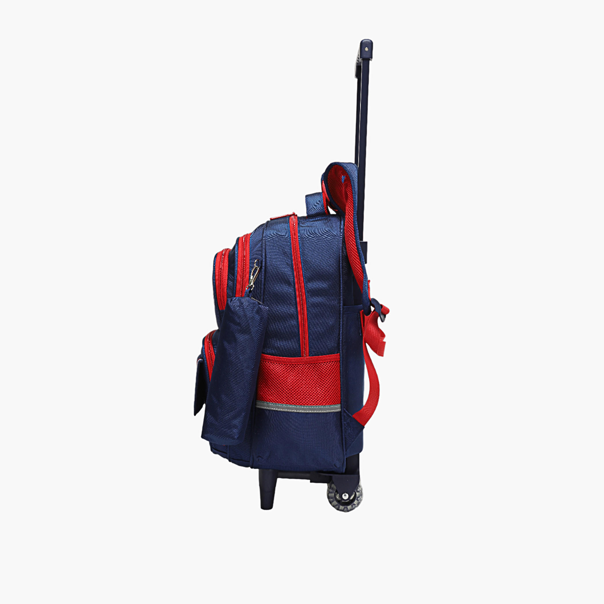 Atlas Printed Trolley Backpack with Wheels and Shoulder Straps - 18 inches-school-bagsandbackpacks-trolleybags-image-2