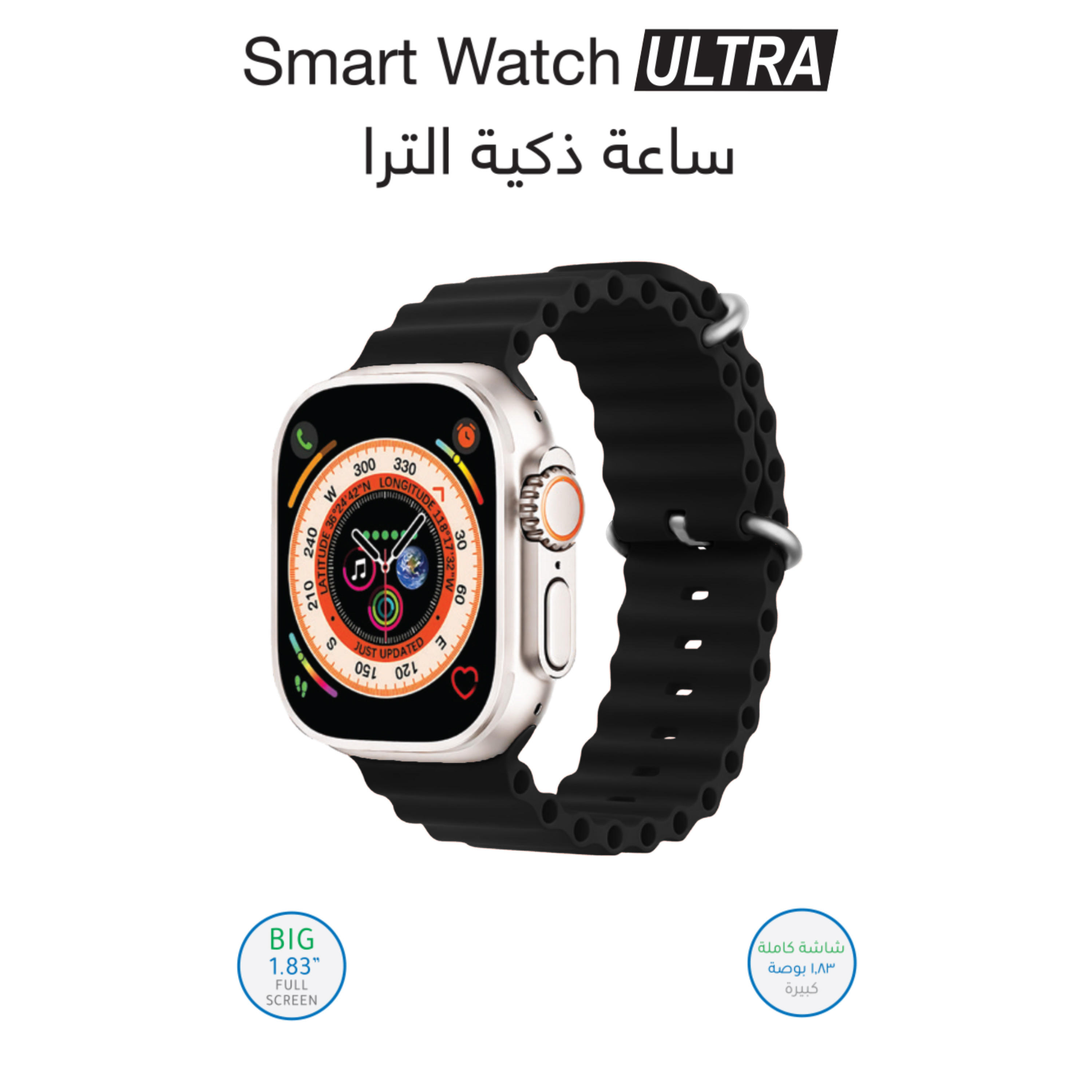 Touchmate Aluminium Ultra Smartwatch-electronics-smartwatches-image-1
