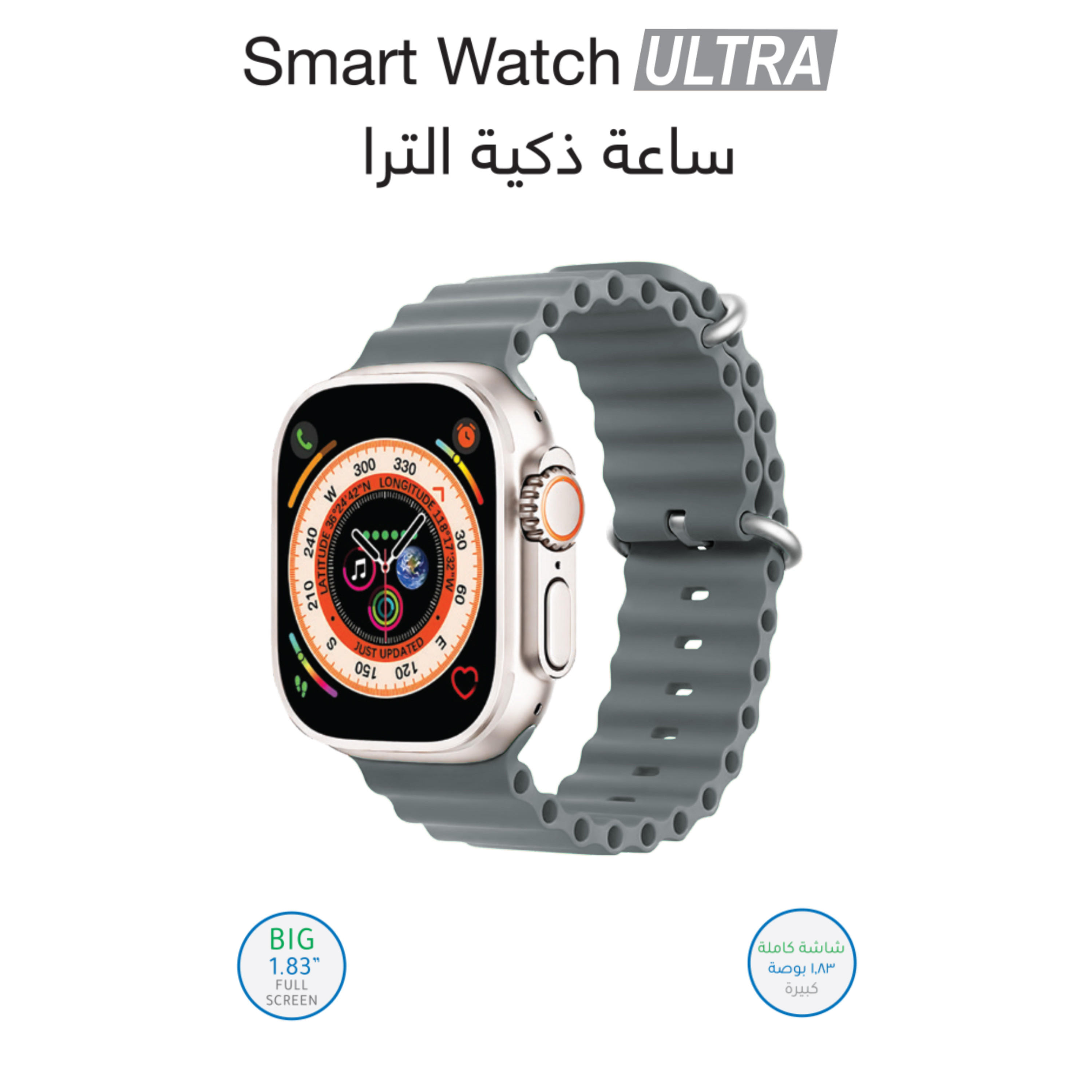 Touchmate Aluminium Ultra Smartwatch-electronics-smartwatches-image-1