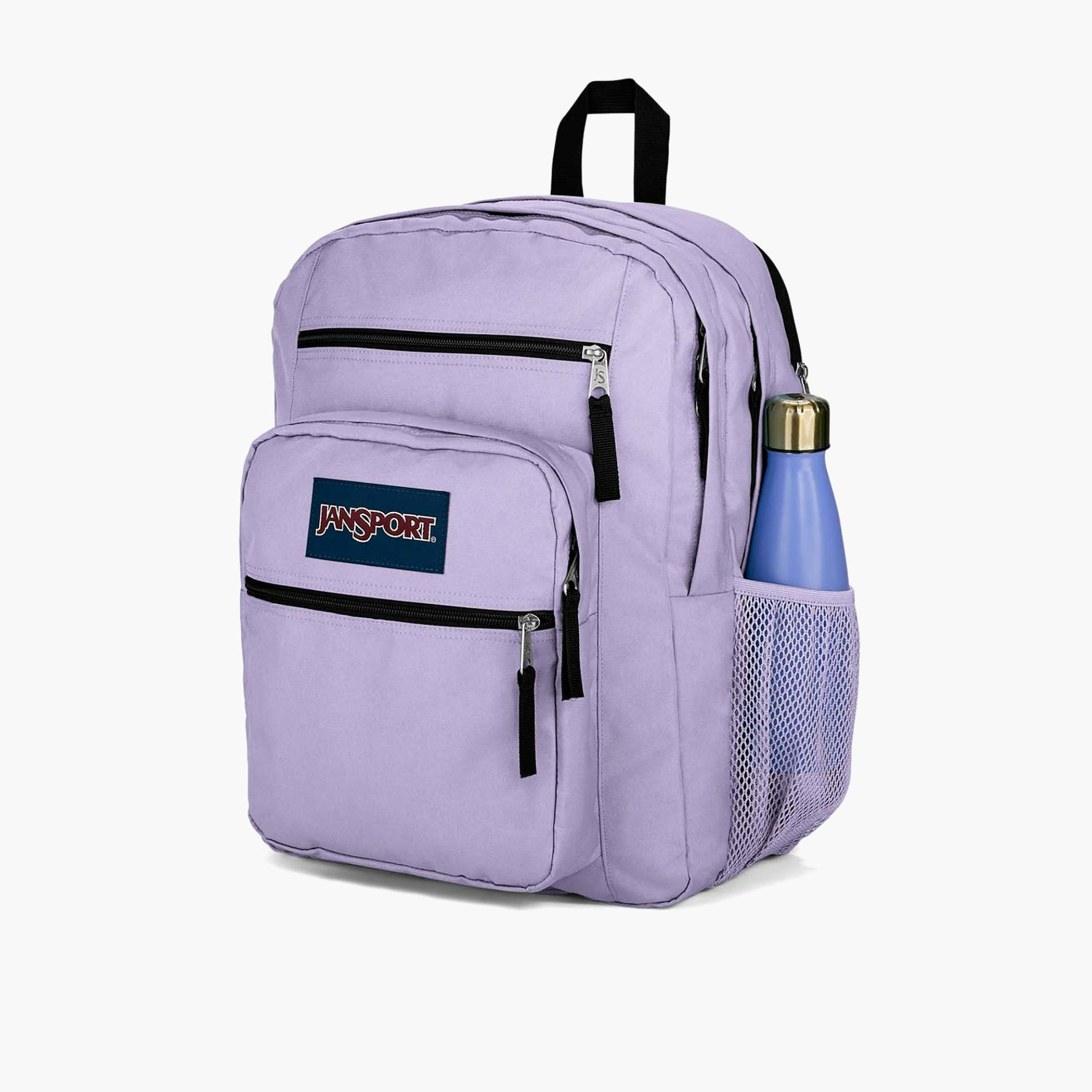 Jansport Logo Applique Backpack with Adjustable Strap and Zip Closure - 53x41x33 cms-school-bagsandbackpacks-backpacks-image-4