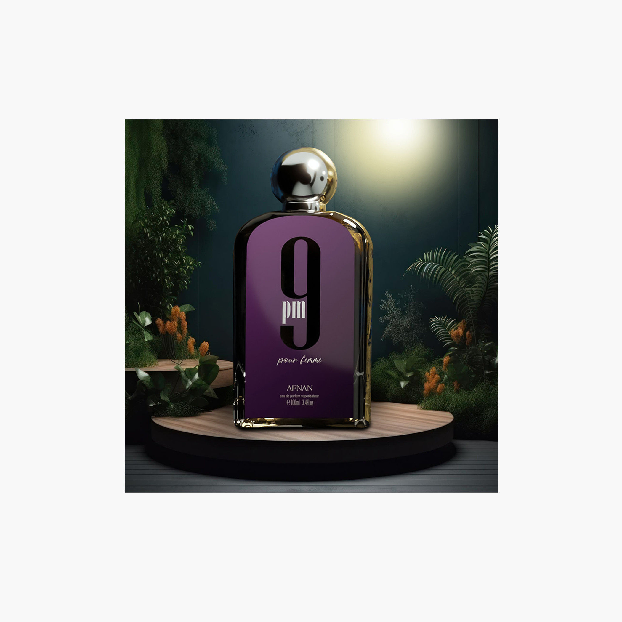 AFNAN 9PM Pour Femme Eau De Parfum Spray - 100 ml-beautyandpersonalcare-fragrance-women-image-1