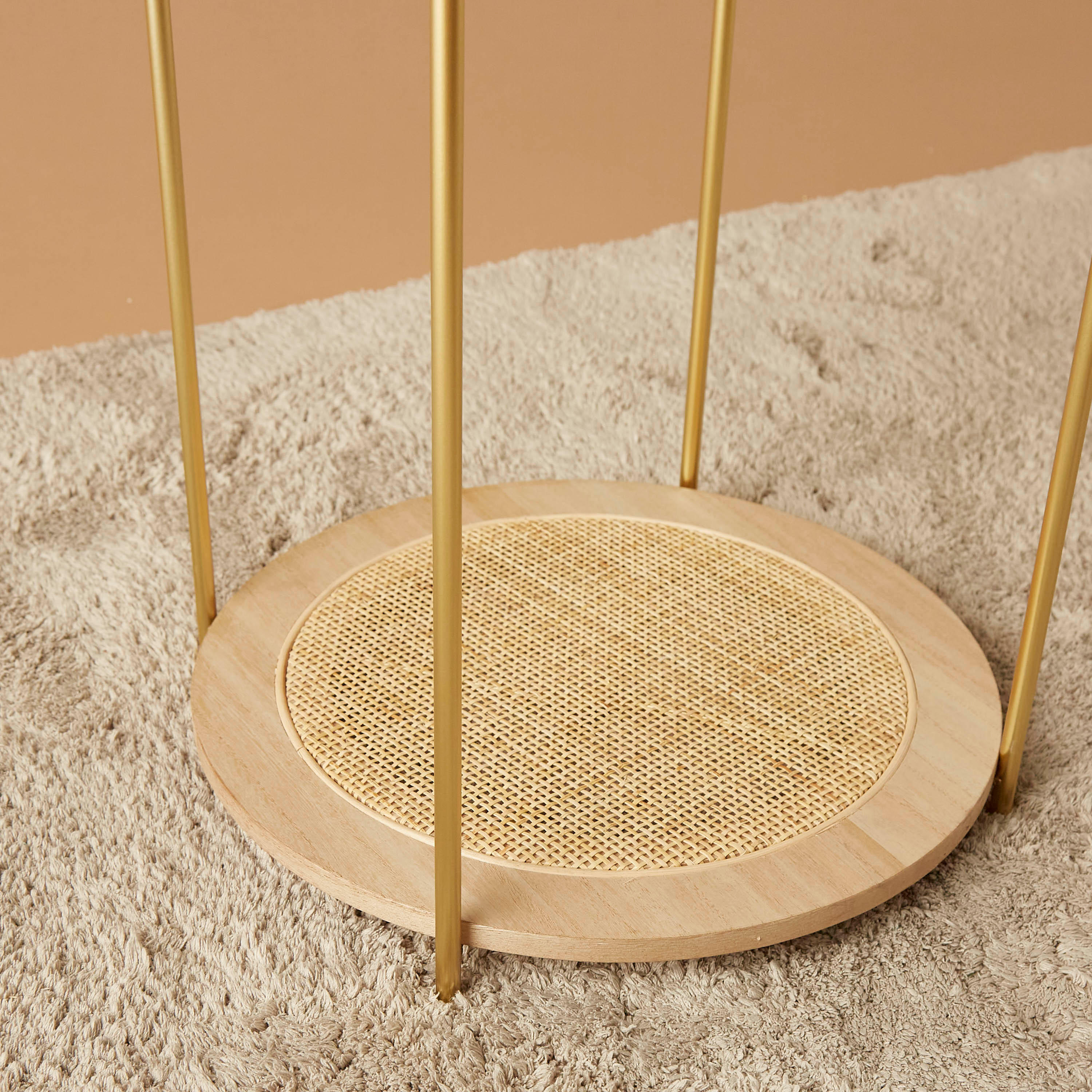 Metal Top Accent Table - 40x40x51 cms-furniture-livingroom-sideandendtables-image-4