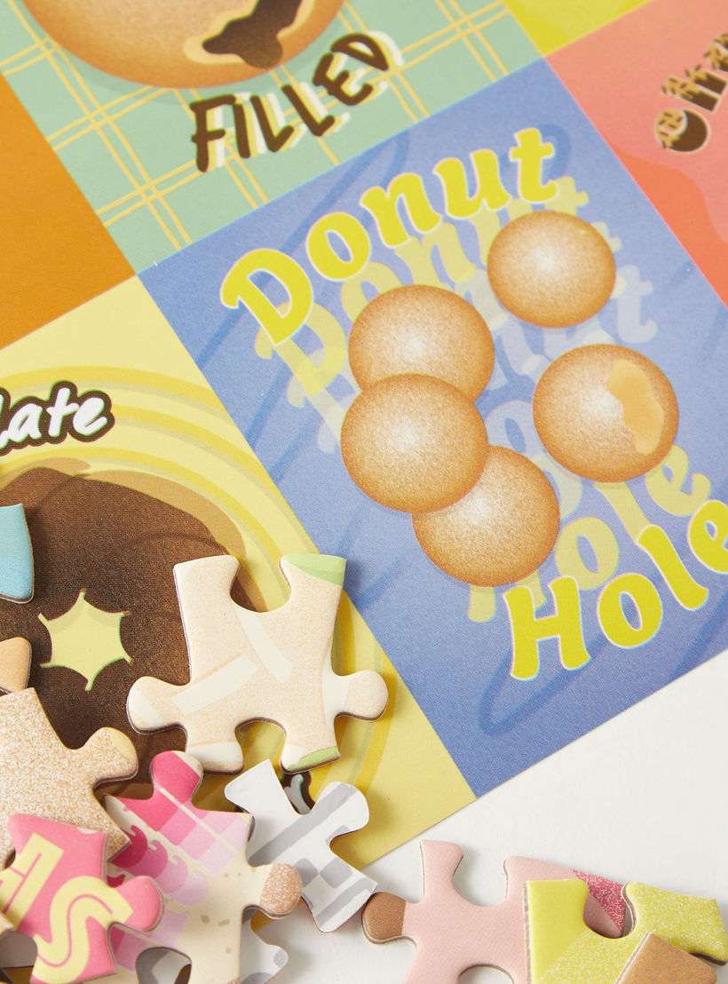 Yellow Cab 1000-Piece Donuts Guide Jigsaw Puzzle-toys-blocksandpuzzles-image-4
