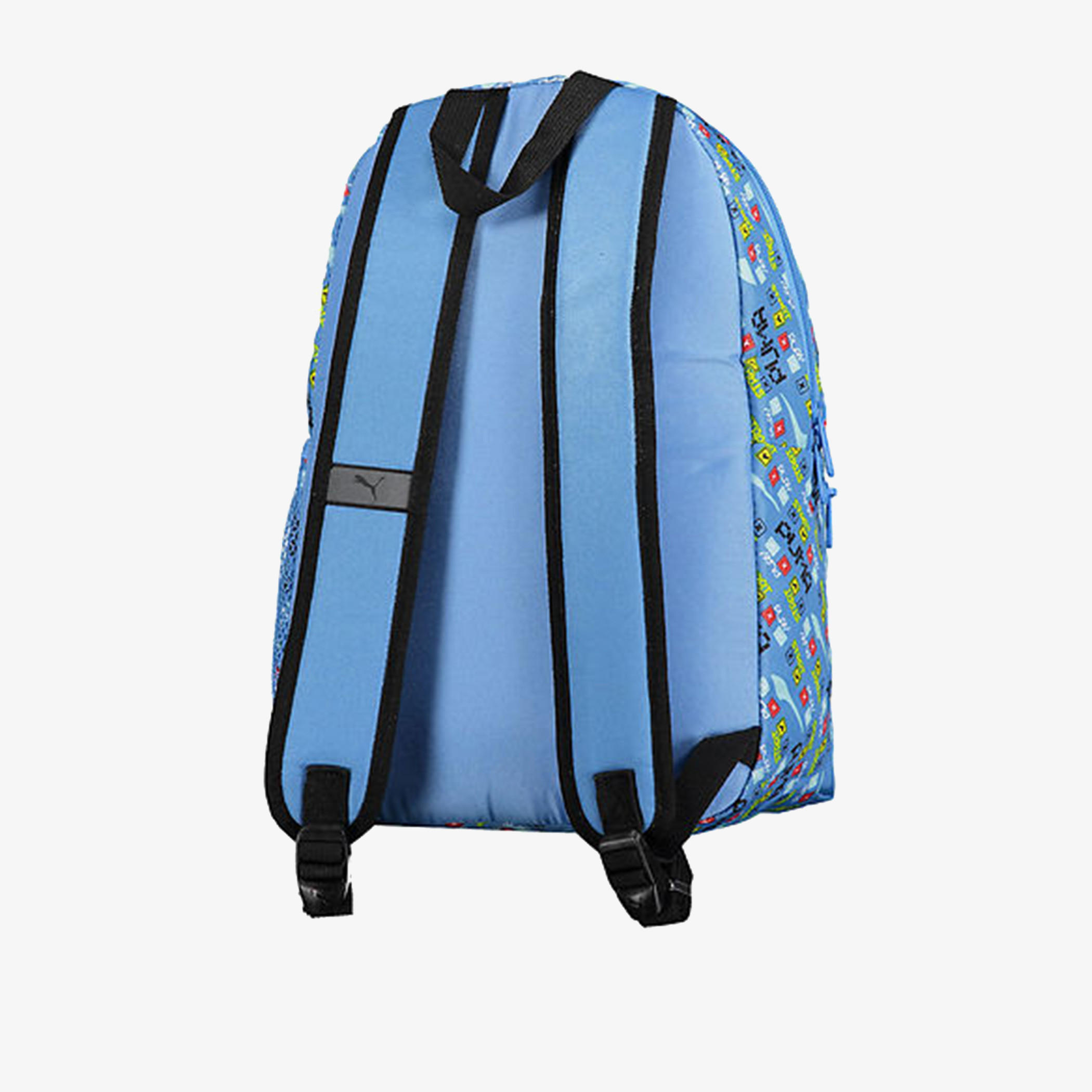 Puma Logo Print Backpack with Adjustable Straps and Zip Closure-women-bagsandwallets-backpacks-image-2