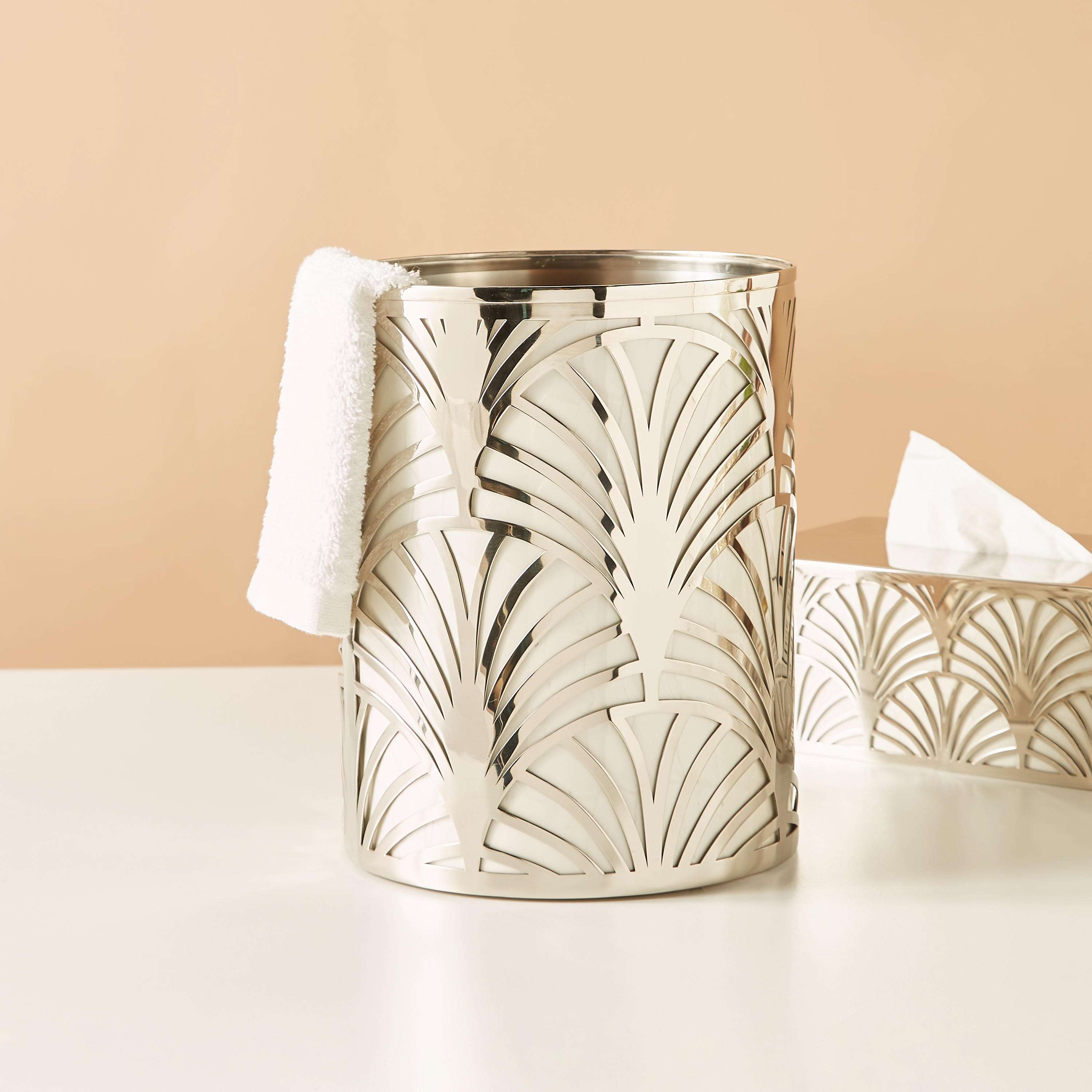 Decorative Art Cutout Waste Bin-household-bathandlaundry-wastebinsandaccessories-image-1