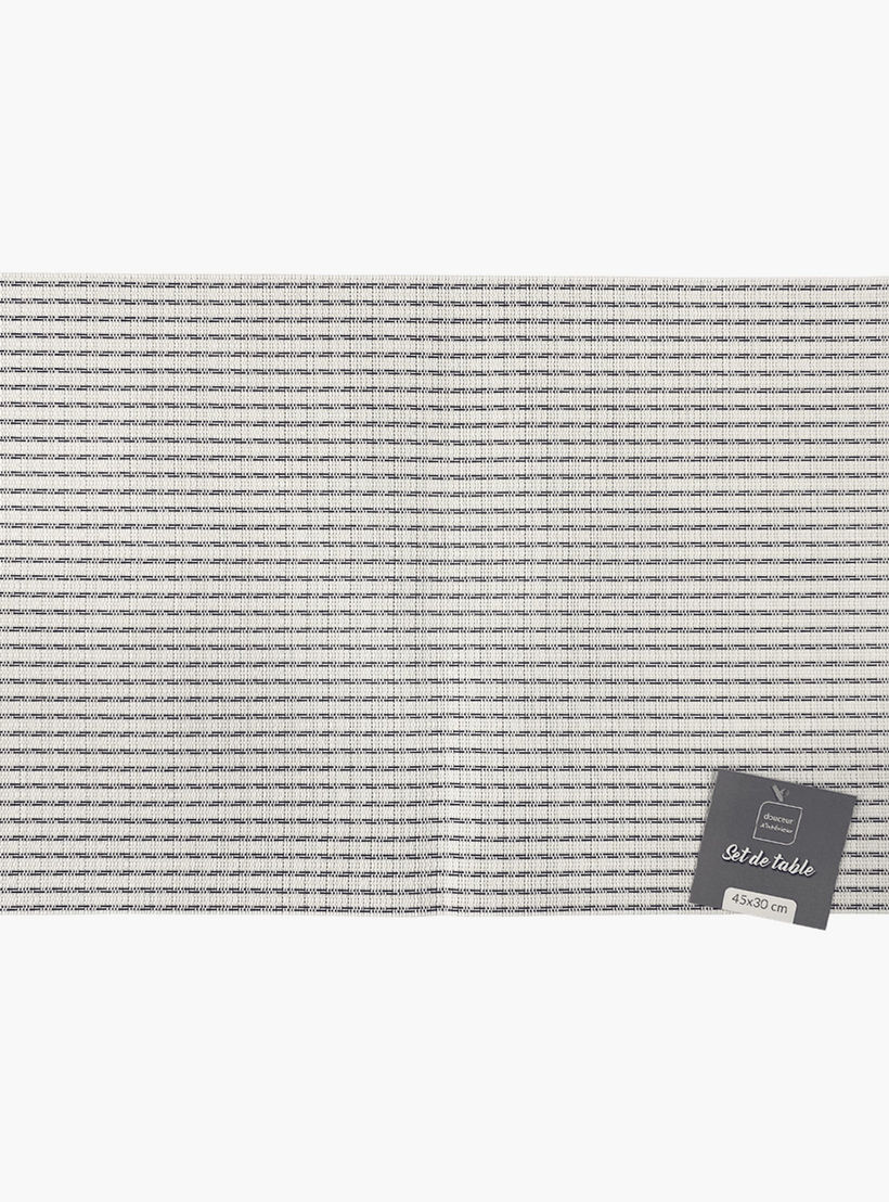 لبادة صحون بارزة الملمس - 45x30 سم-household-dining-tablelinen-placemats-image-3