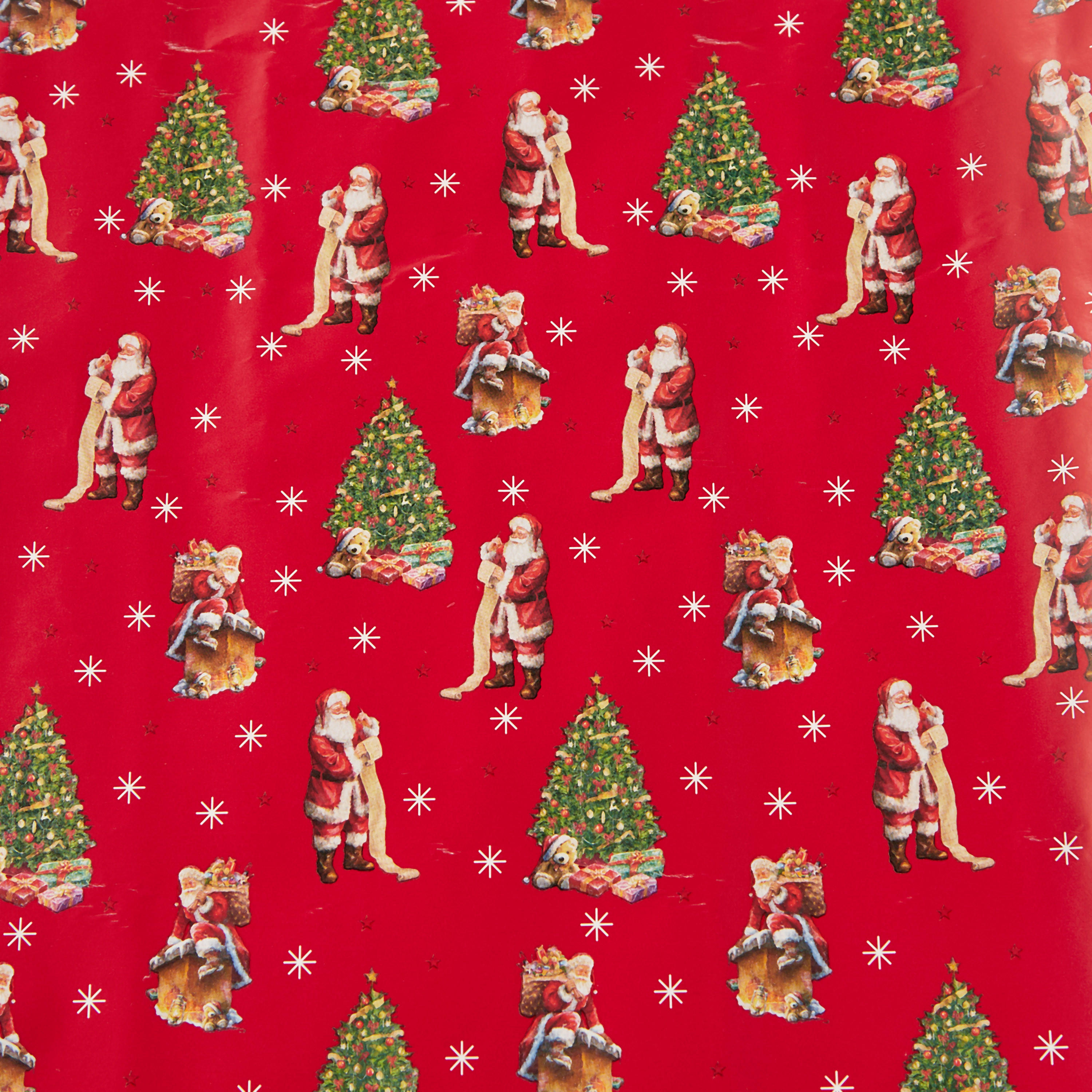 Eurowrap Festive Print Gift Wrap - 4 metres-household-decor-decorativeobjectsandsculptures-image-3
