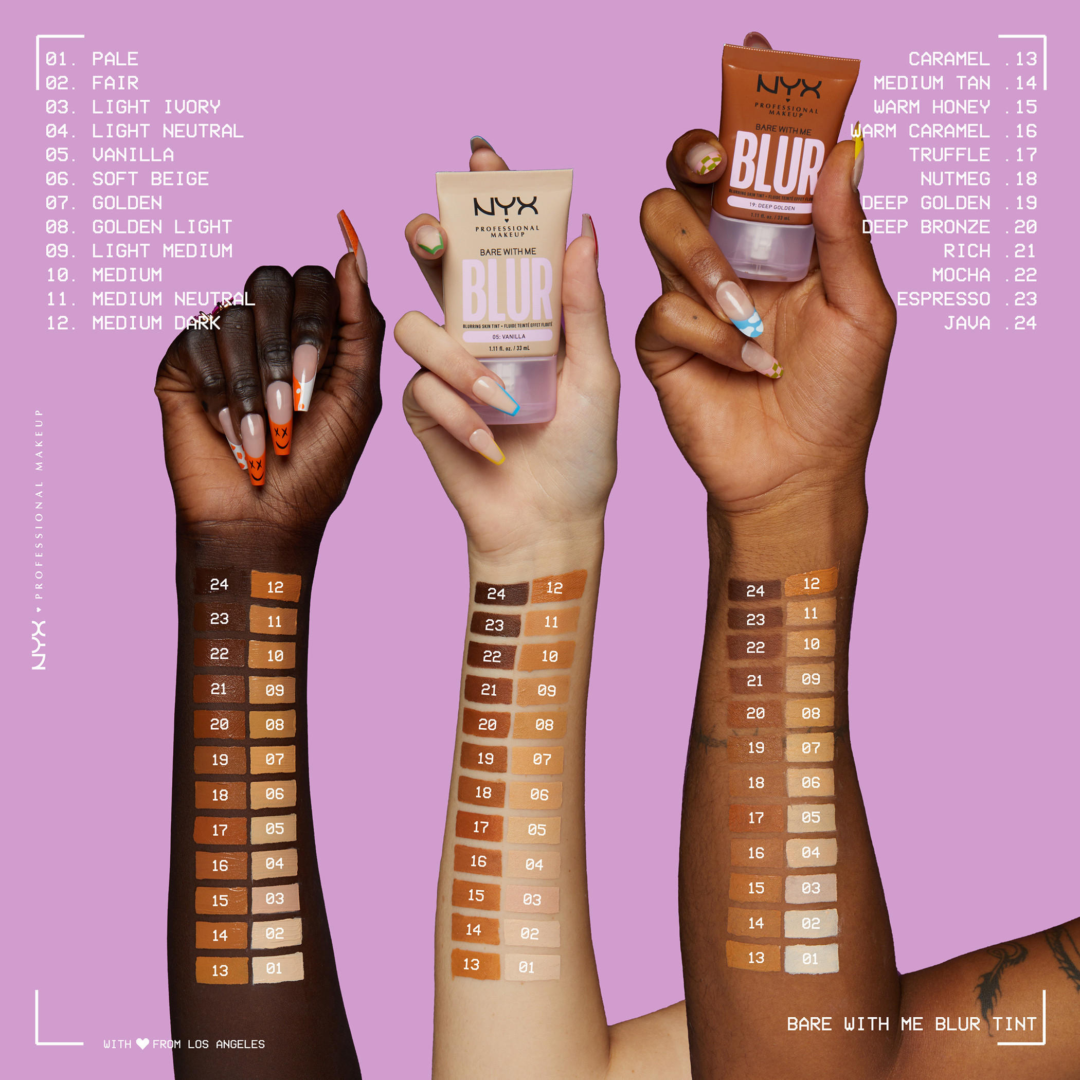 NYX Professional Make up Bare With Me Blur Tint Foundation - 30 ml-beautyandpersonalcare-makeup-face-foundations-image-5