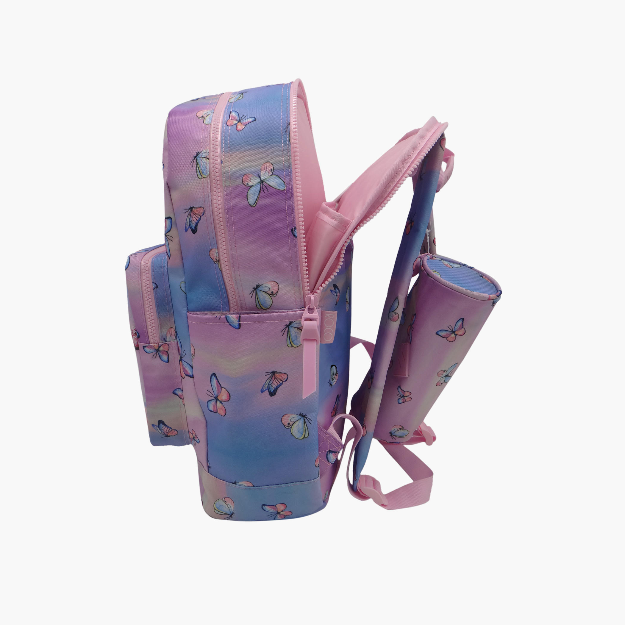 Roco Paris Graphic Print Backpack with Pencil Pouch - 17 inches-school-bagsandbackpacks-backpacks-image-3