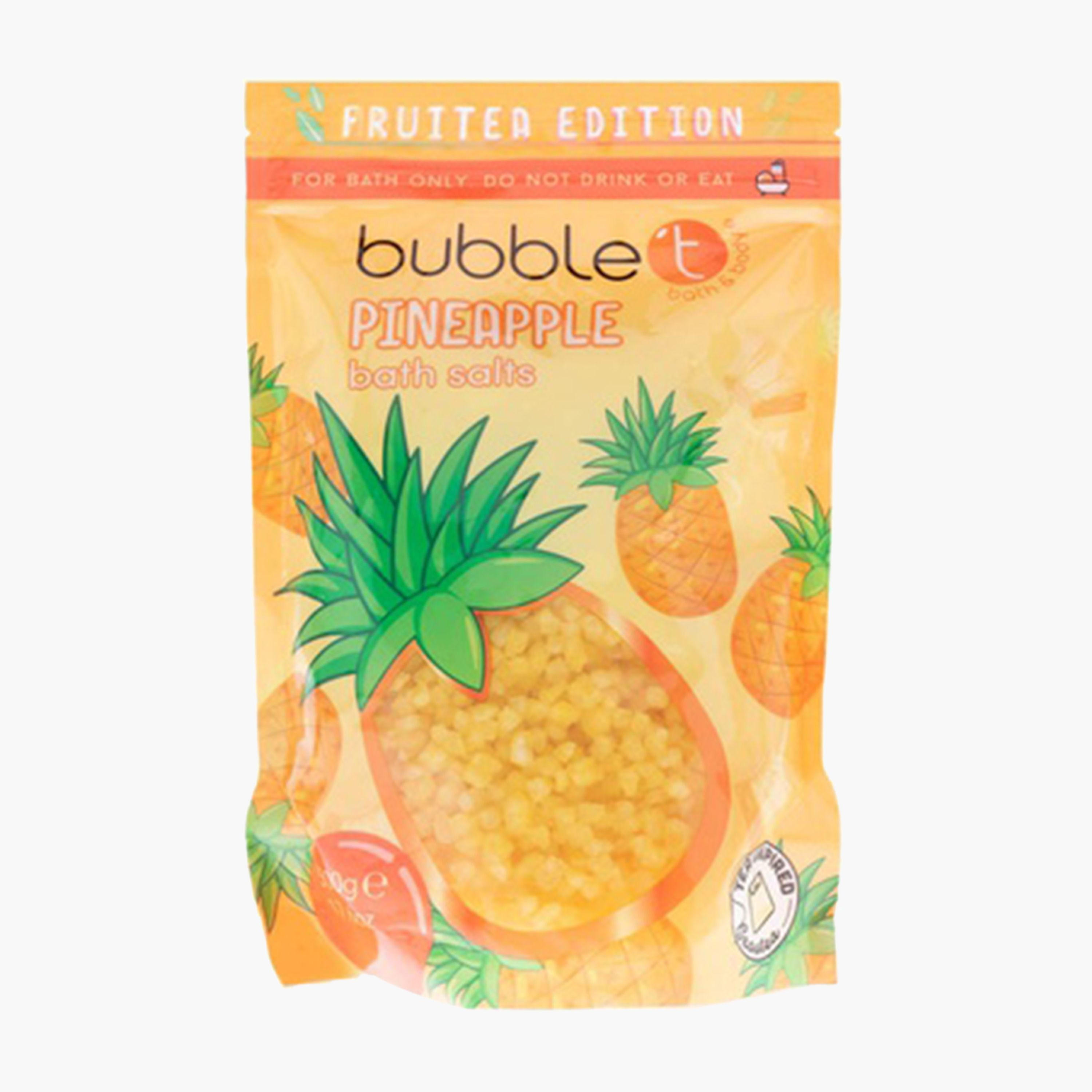 أملاح الاستحمام بالأناناس من بابل تي - 50 جرام-beautyandpersonalcare-bathandbody-bathandshower-bathsalts-image-1