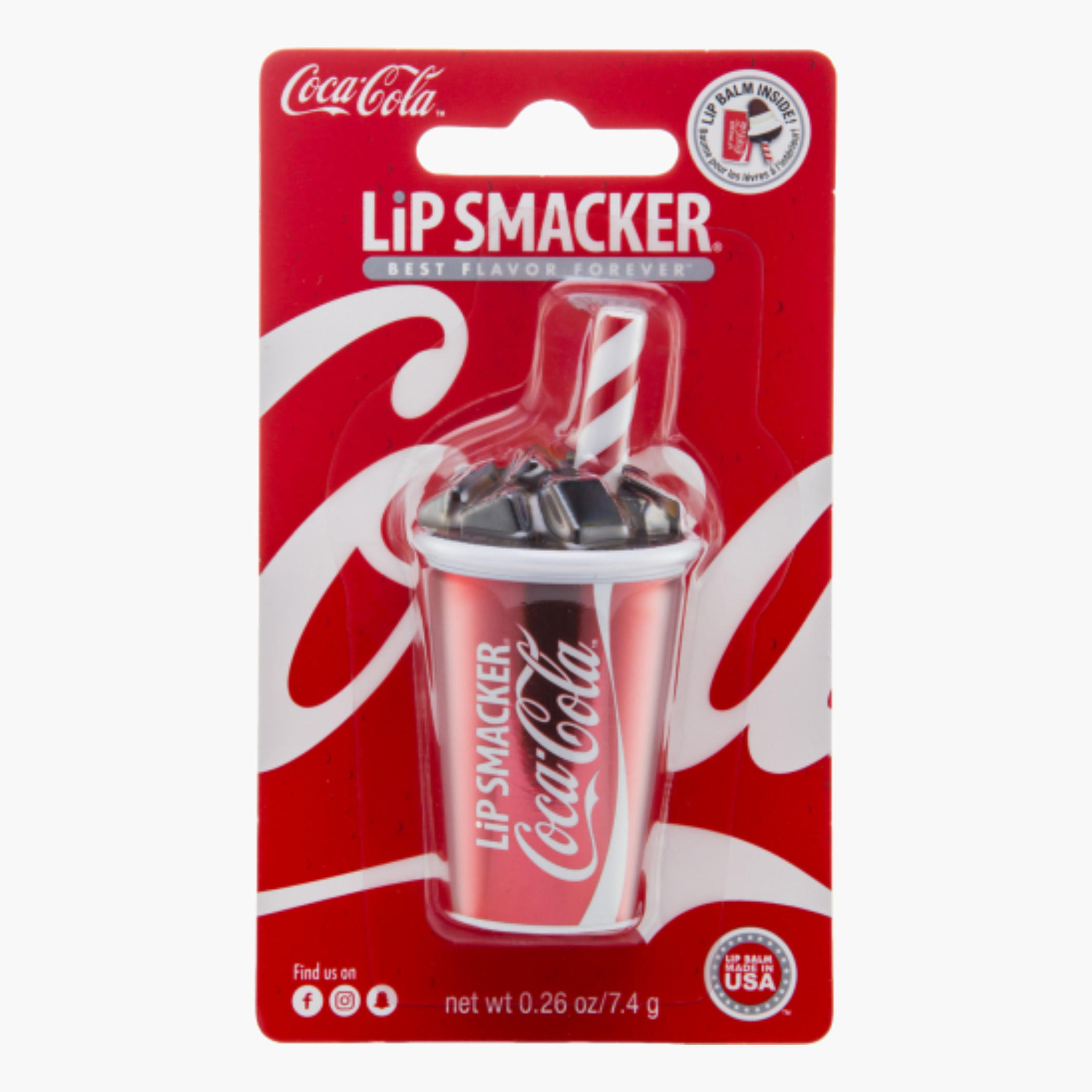 Lip Smacker Coca Cola Cup Lip Bam-beautyandpersonalcare-skin-lipcare-image-1