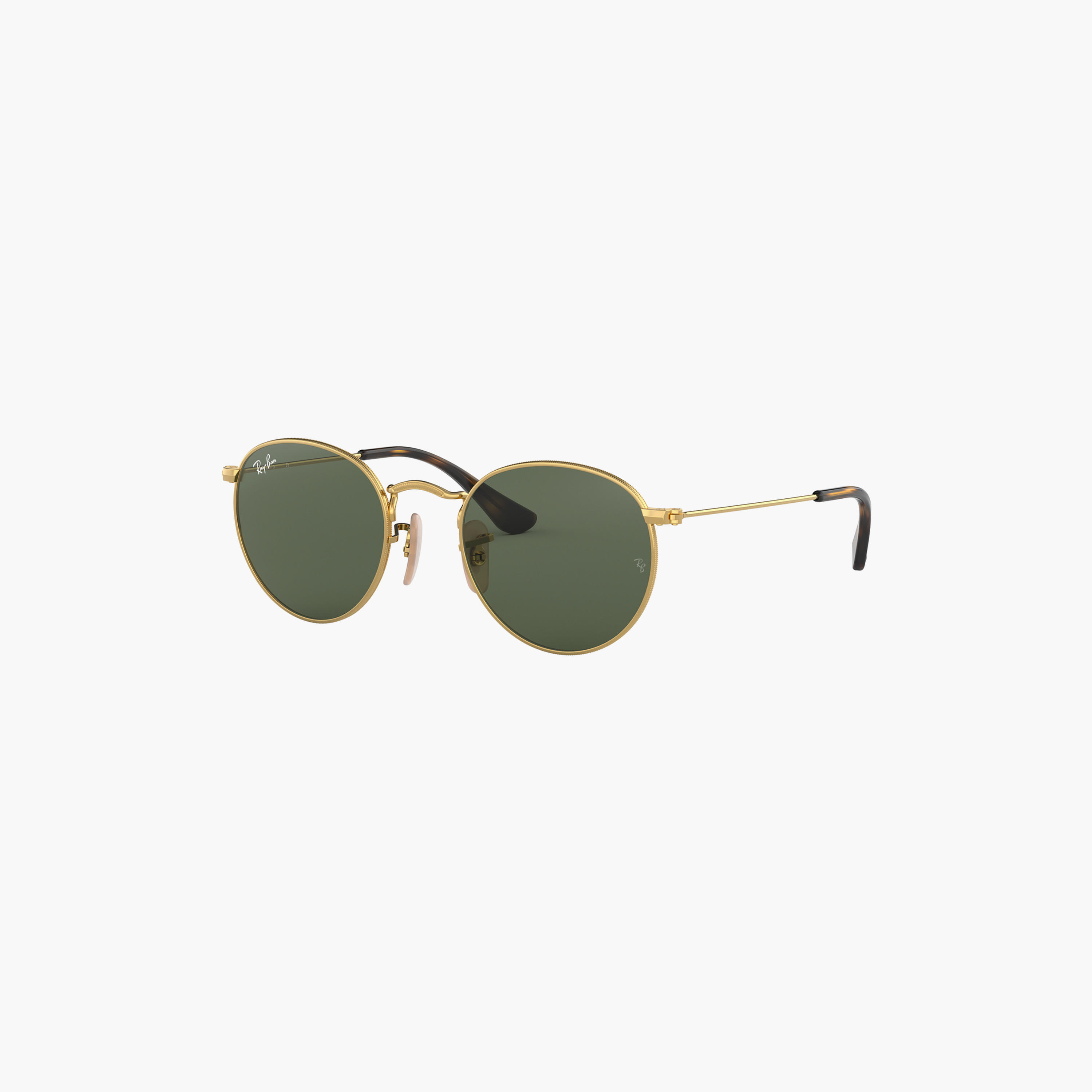 0RJ9547S | نظارة شمسية بتصميم افياتور للصغار بعدسات مستديرة من راي-بان-girls-accessories-sunglasses-image-1