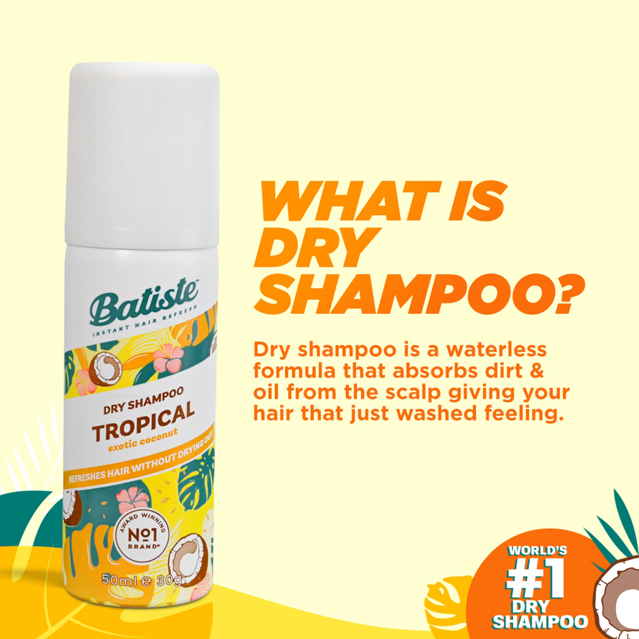 Batiste Tropical Dry Shampoo - 50 ml-beautyandpersonalcare-hair-haircare-dryshampoos-image-2