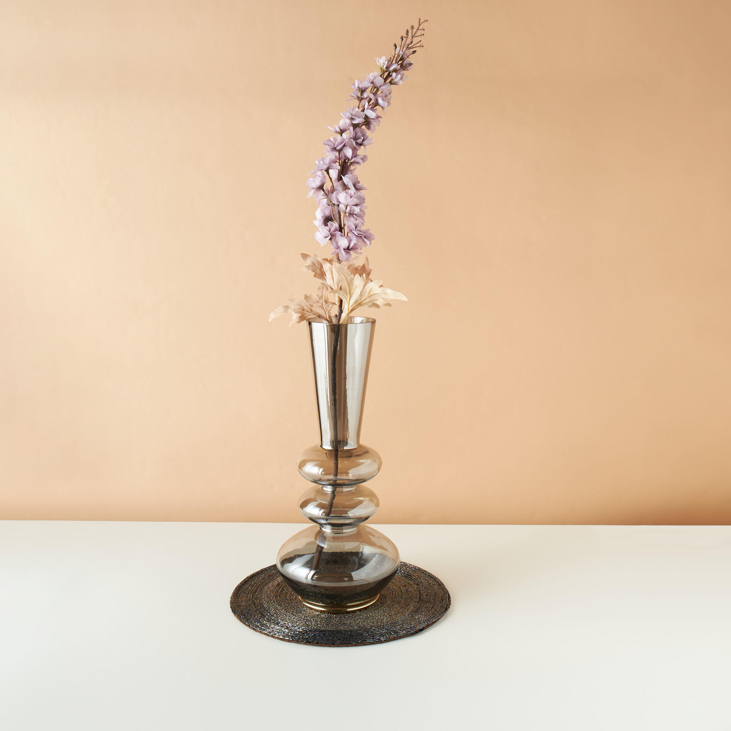 Decorative Glass Vase - 19x44 cms-household-decor-vasesandbowls-image-1