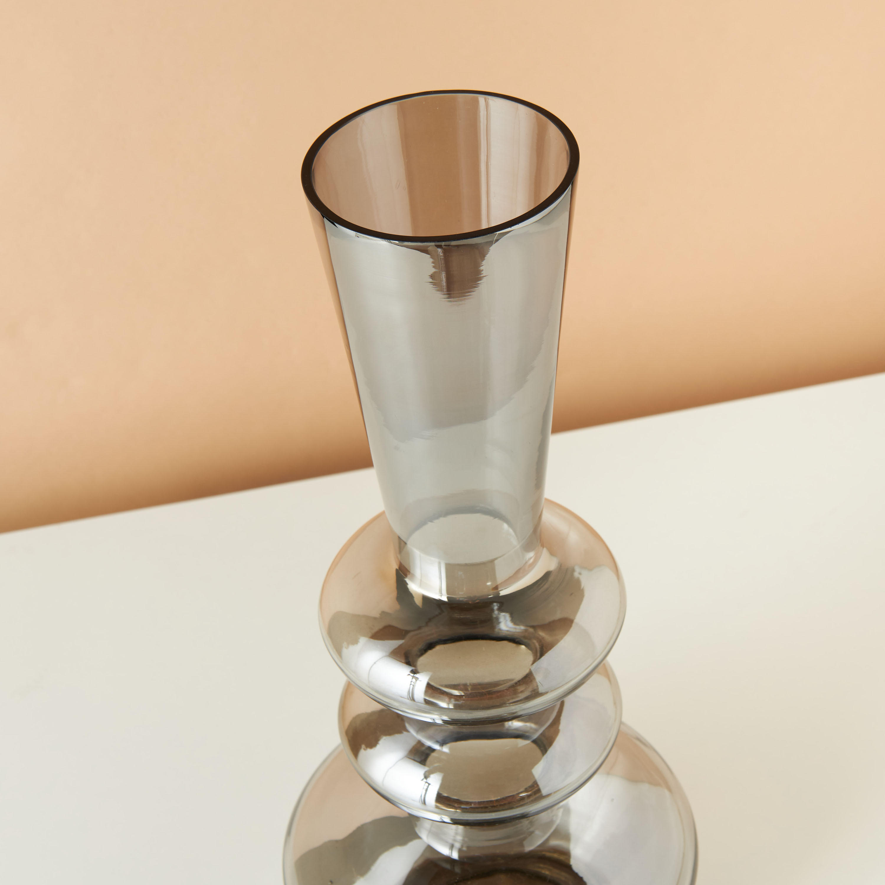 Decorative Glass Vase - 19x44 cms-household-decor-vasesandbowls-image-5