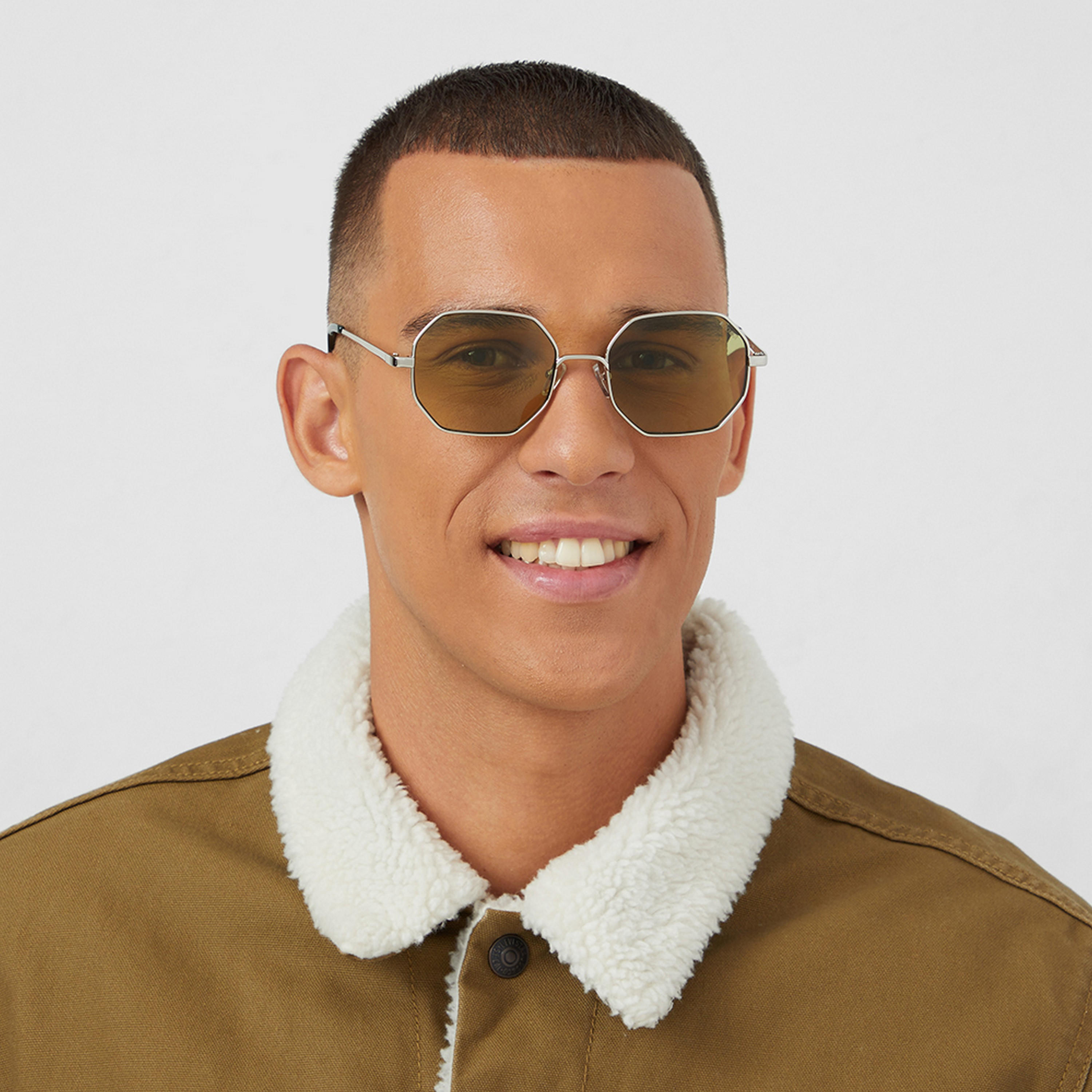 BlackOut Unisex Green Lens 53 mm Geometric Sunglasses | BLA-000103-1206-men-sunglasses-image-6