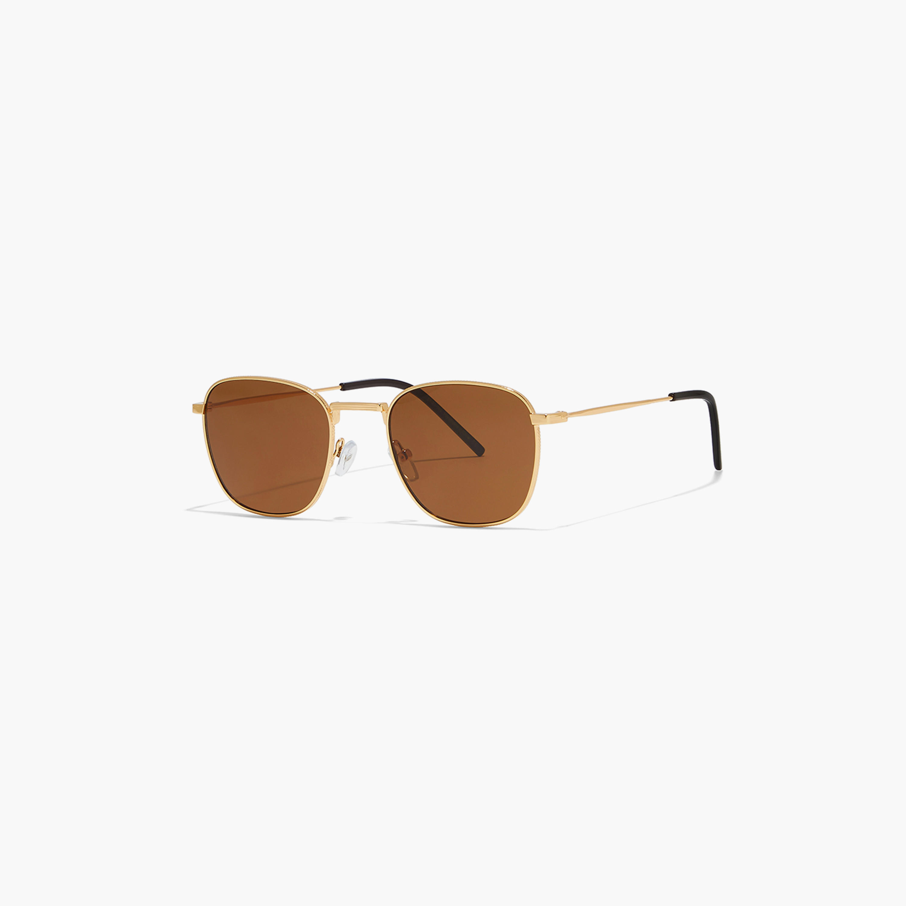 نظارة شمسية بعدسات بنية ذات مربعة من بلاك أوت موست هافي مع 51 مم -men-sunglasses-image-1