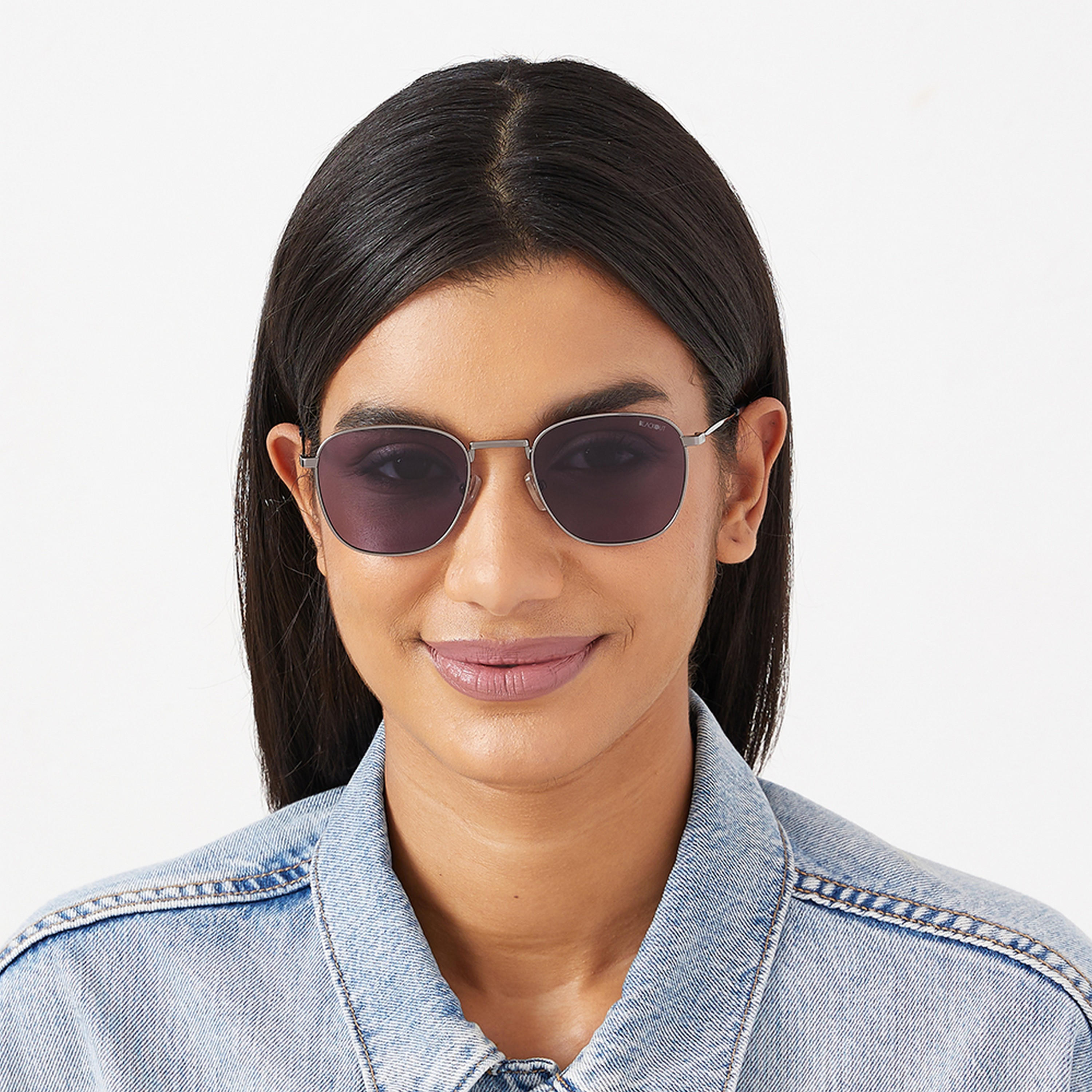 نظارة شمسية بعدسات زرقاء ذات مربعة من بلاك أوت موست هافي مع 51 مم -men-sunglasses-image-4